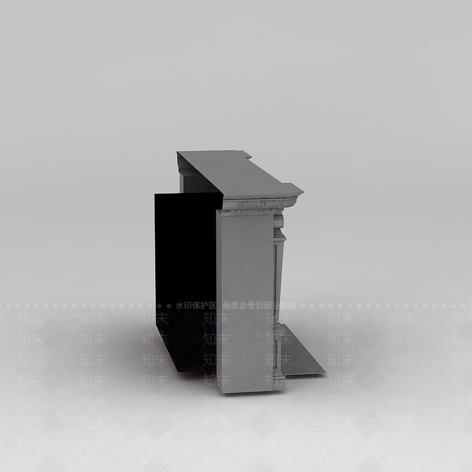 现代壁炉3D模型下载【ID:1188861720】