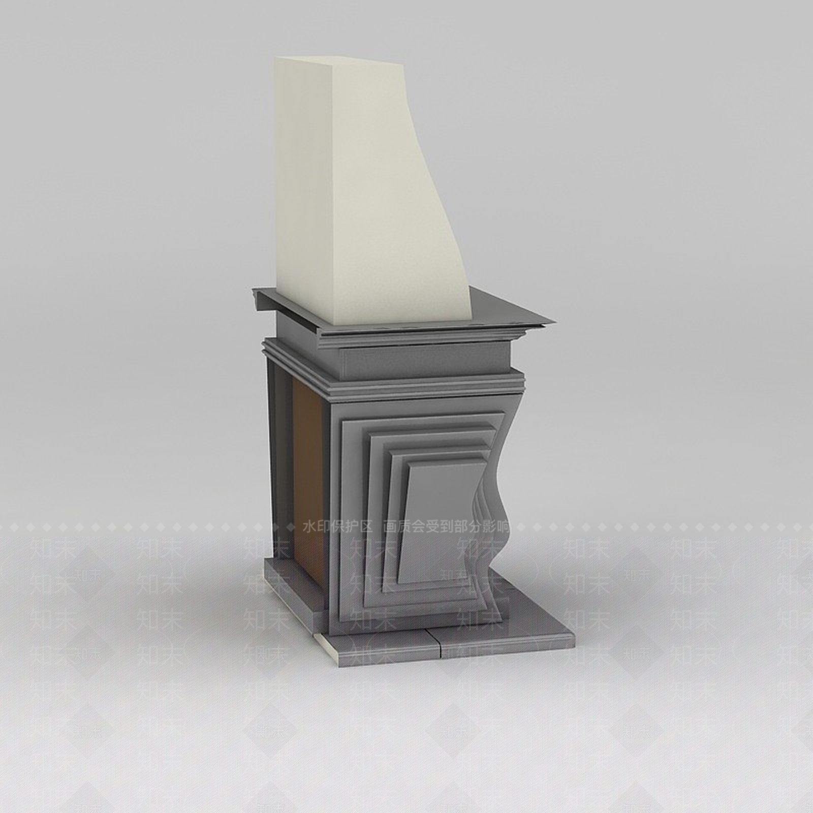 现代电壁炉3D模型下载【ID:1188861712】