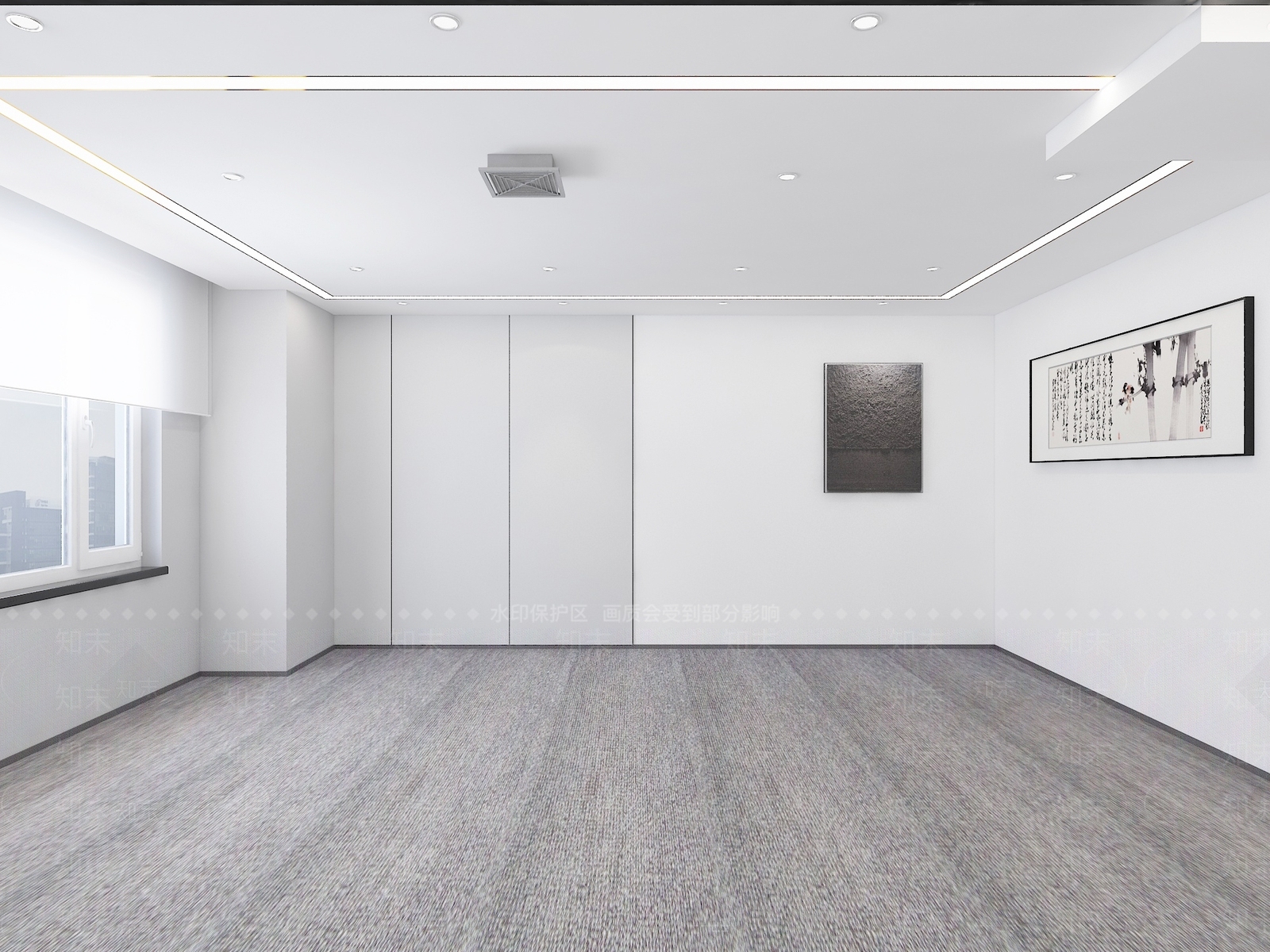 现代会议室3D模型下载【ID:1188862237】