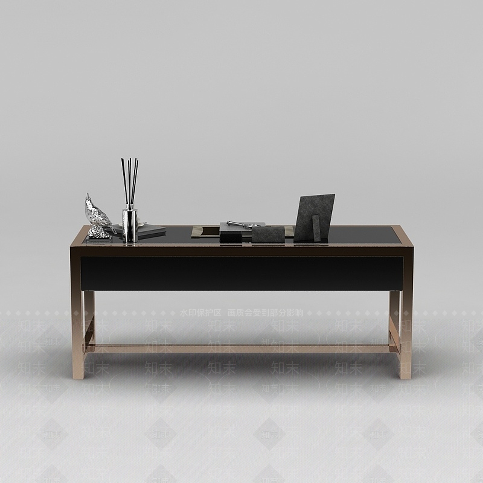 现代办公桌3D模型下载【ID:1188862404】