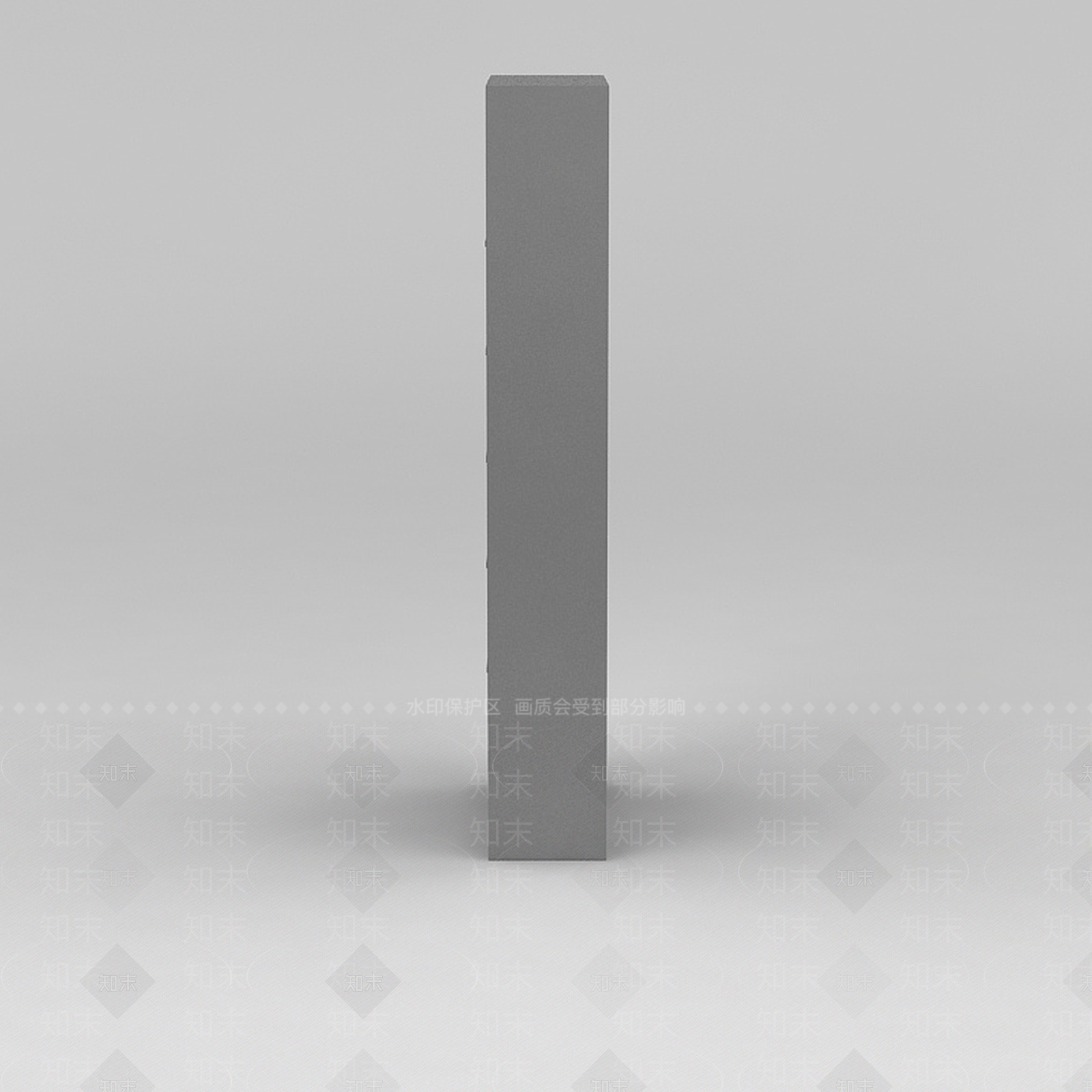 现代书房置物架3D模型下载【ID:1188864110】