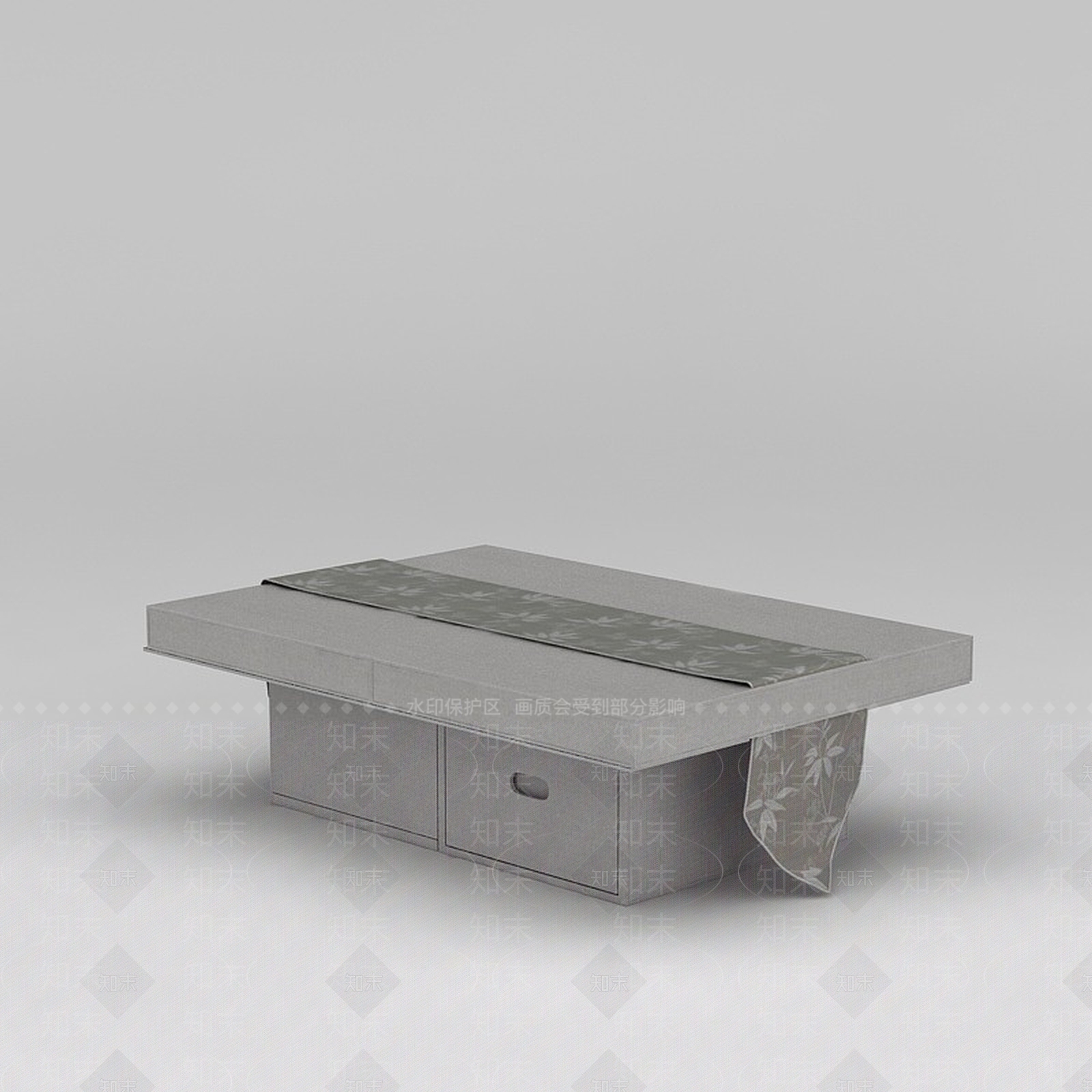 现代桌子3D模型下载【ID:1188866203】