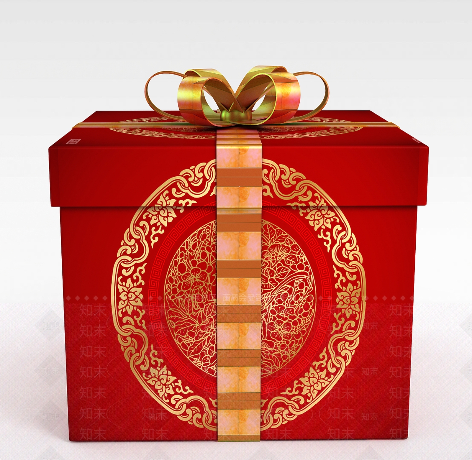 现代礼盒3D模型下载【ID:1188866764】