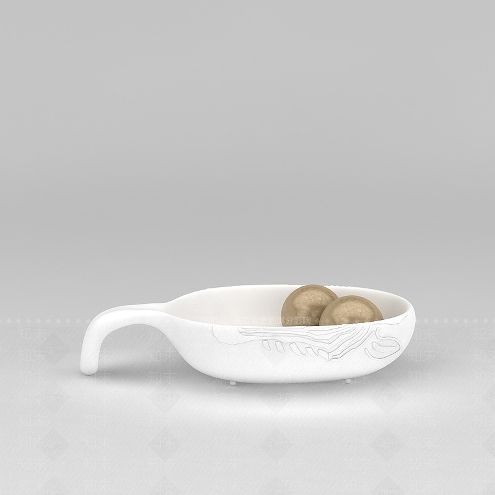 现代陶瓷器皿摆件3D模型下载【ID:1188867158】