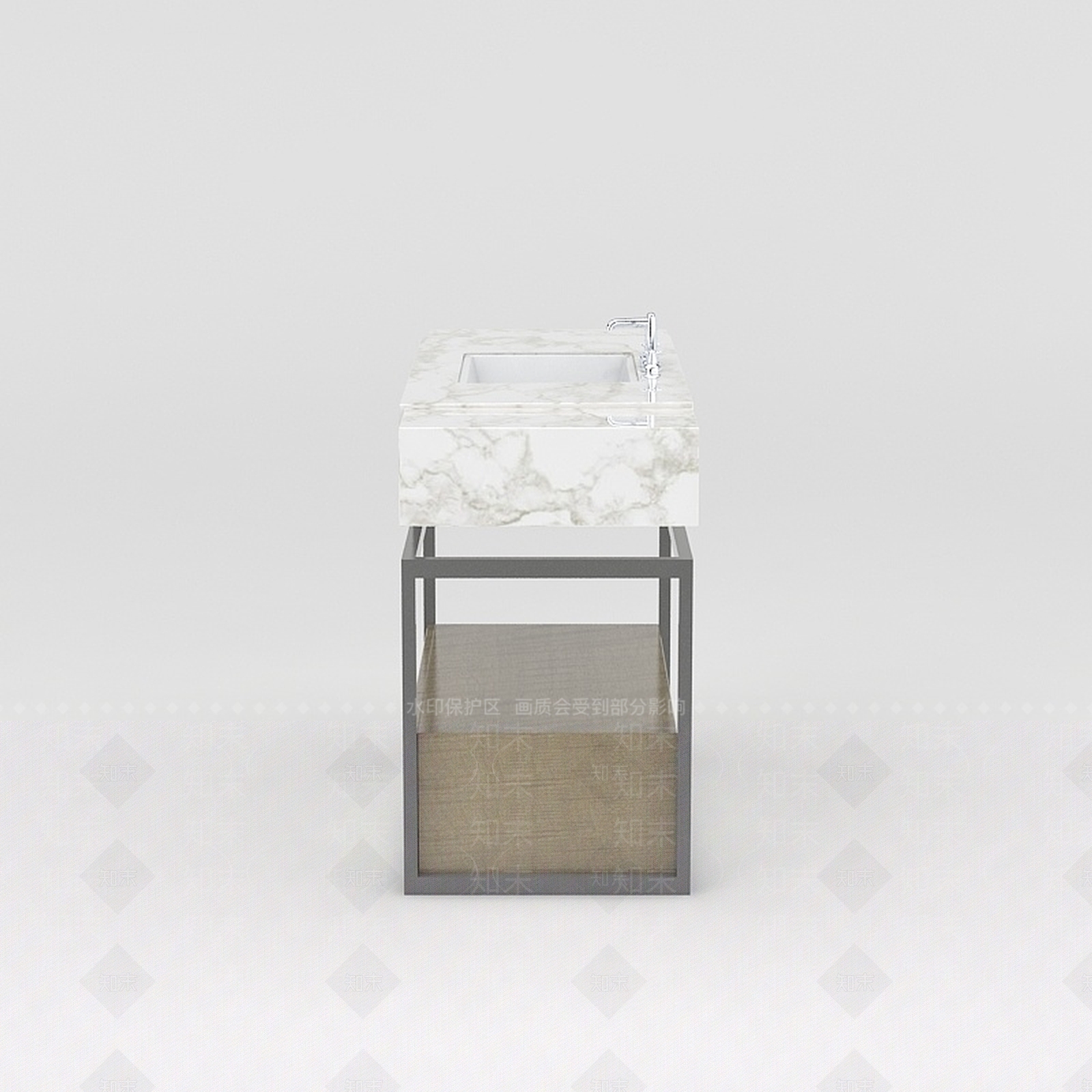 现代洗脸台3D模型下载【ID:1188868154】