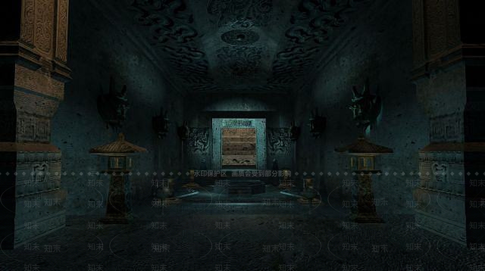 现代地宫3D模型下载【ID:1188870892】