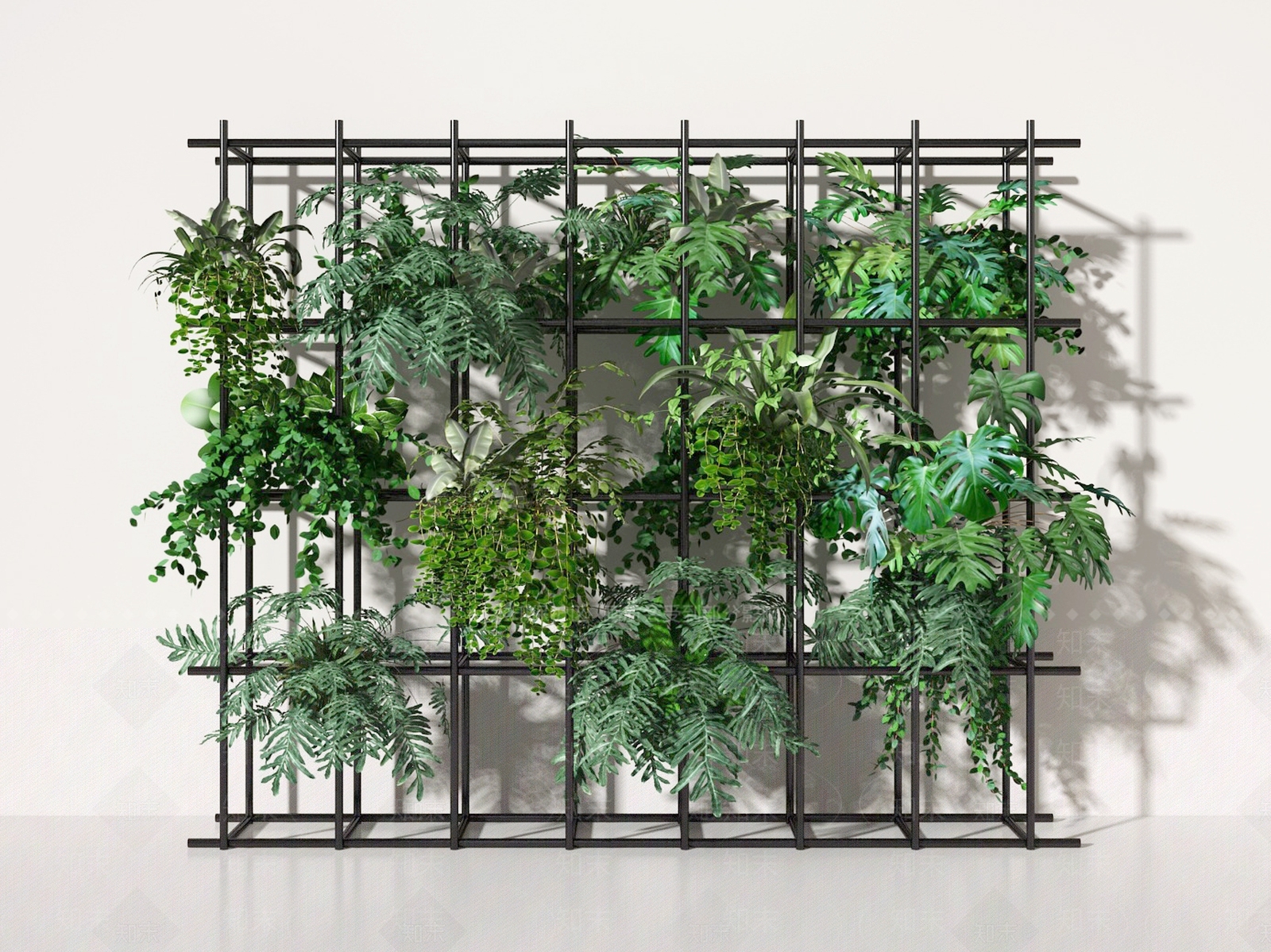 植物组合SU模型下载【ID:1188875936】