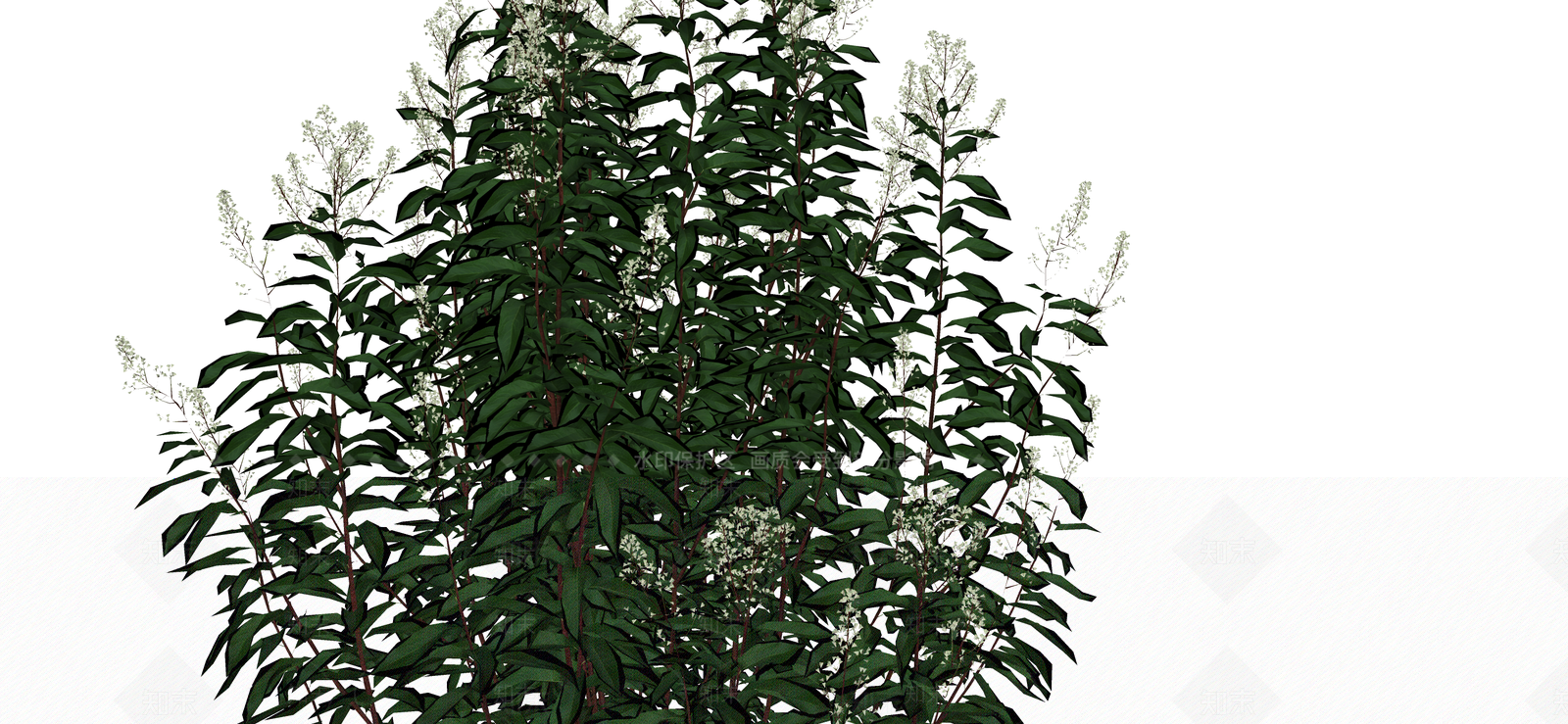 灌木SU模型下载【ID:1188876999】