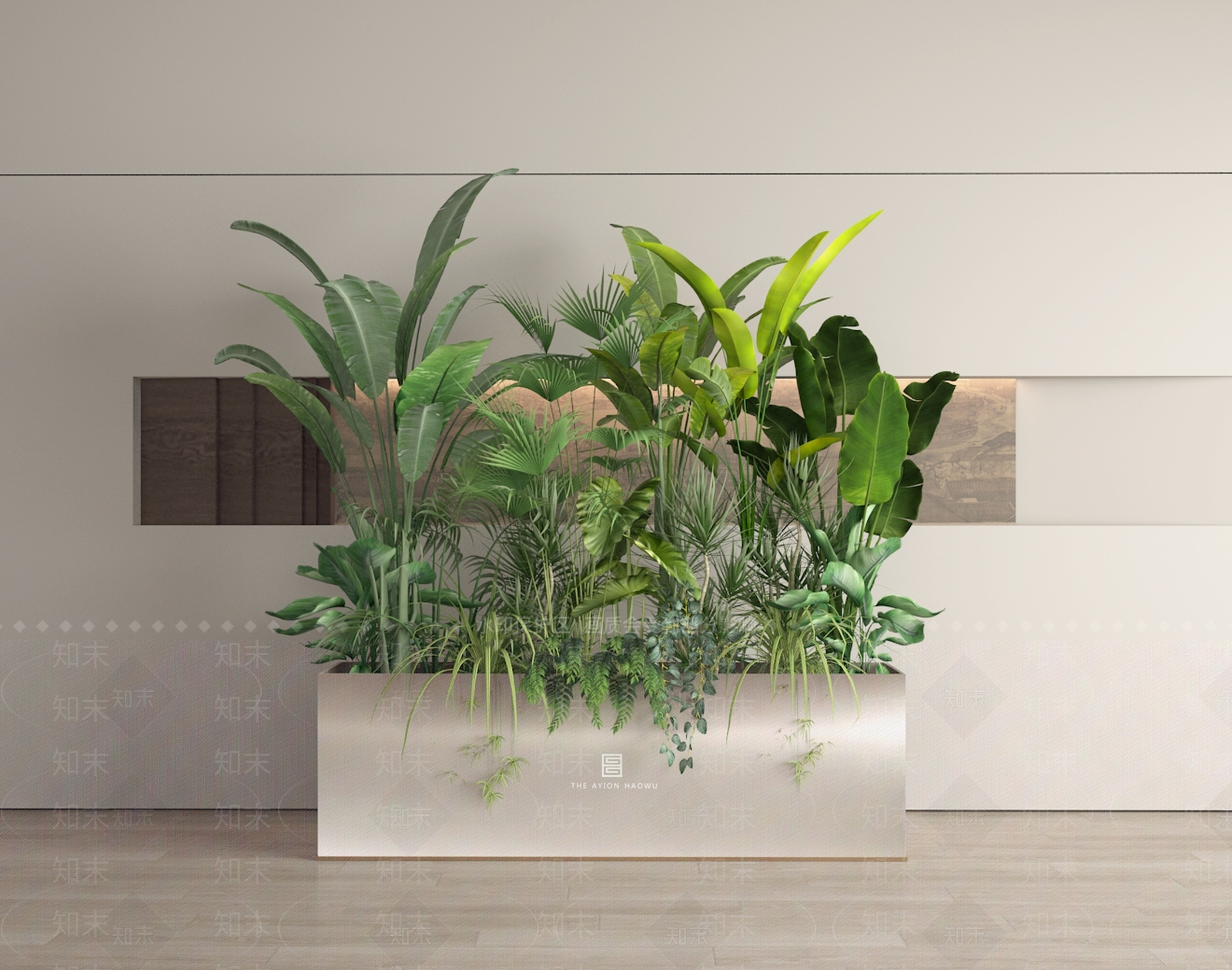 盆栽3D模型下载【ID:1188877691】