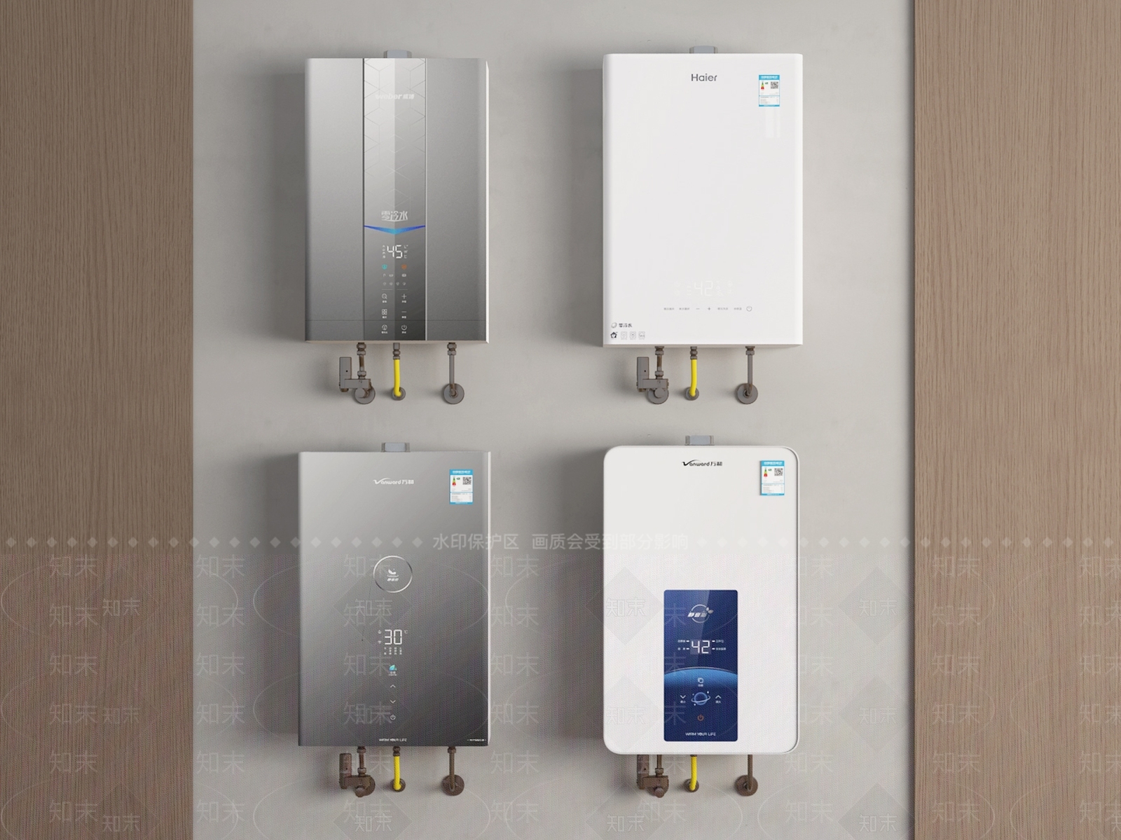 热水器SU模型下载【ID:1188878605】