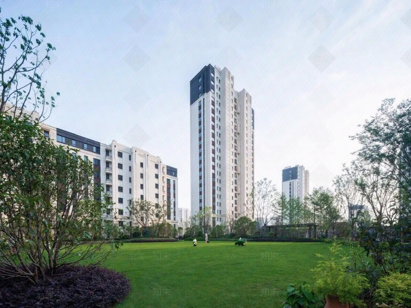 现代小区外景贴图下载【ID:1188878938】_【知末网贴图库】