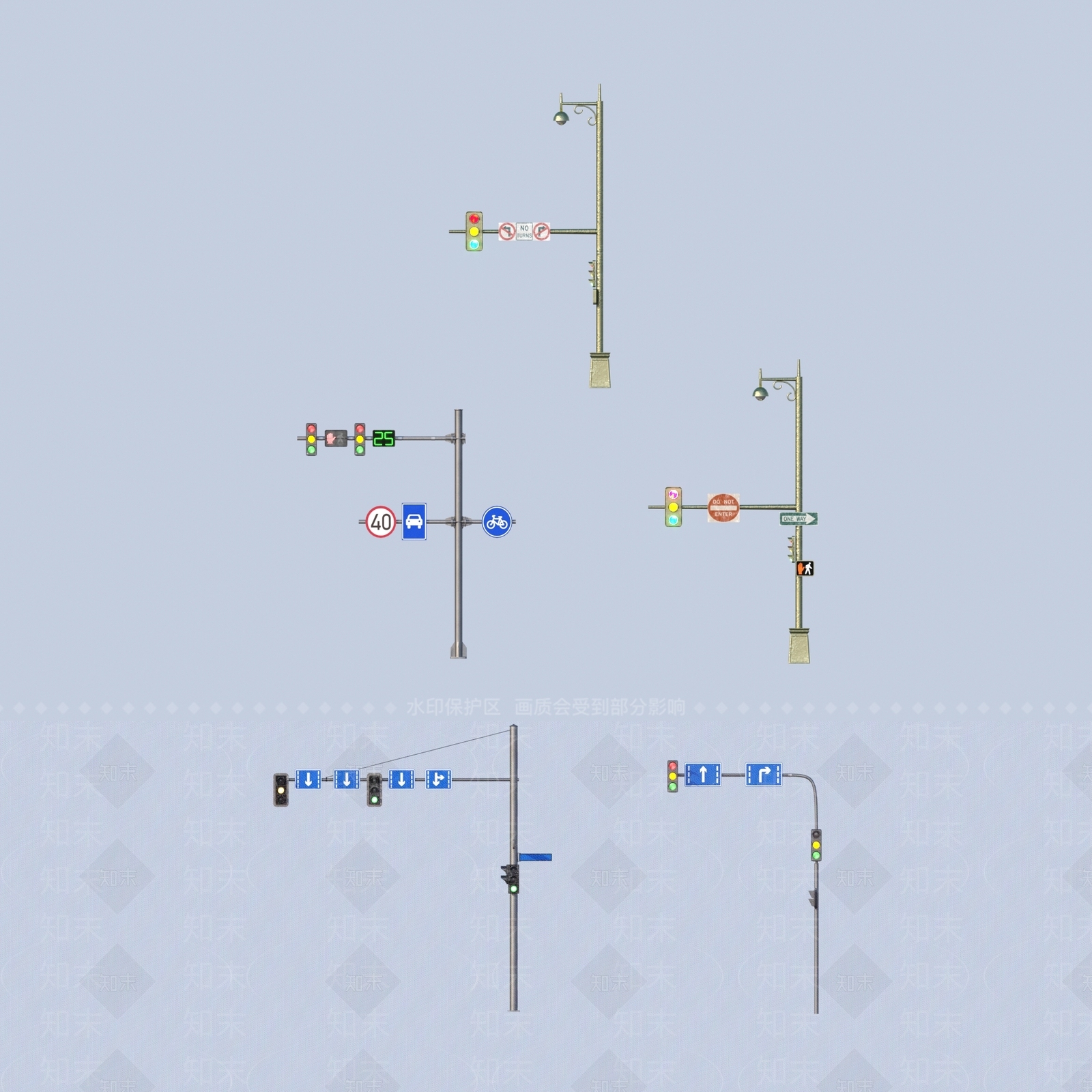 现代其他灯具3D模型下载【ID:1188880779】