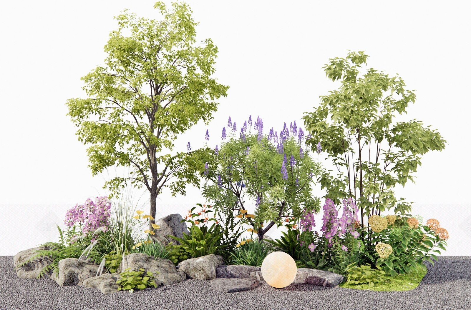 植物堆3D模型下载【ID:1188881457】