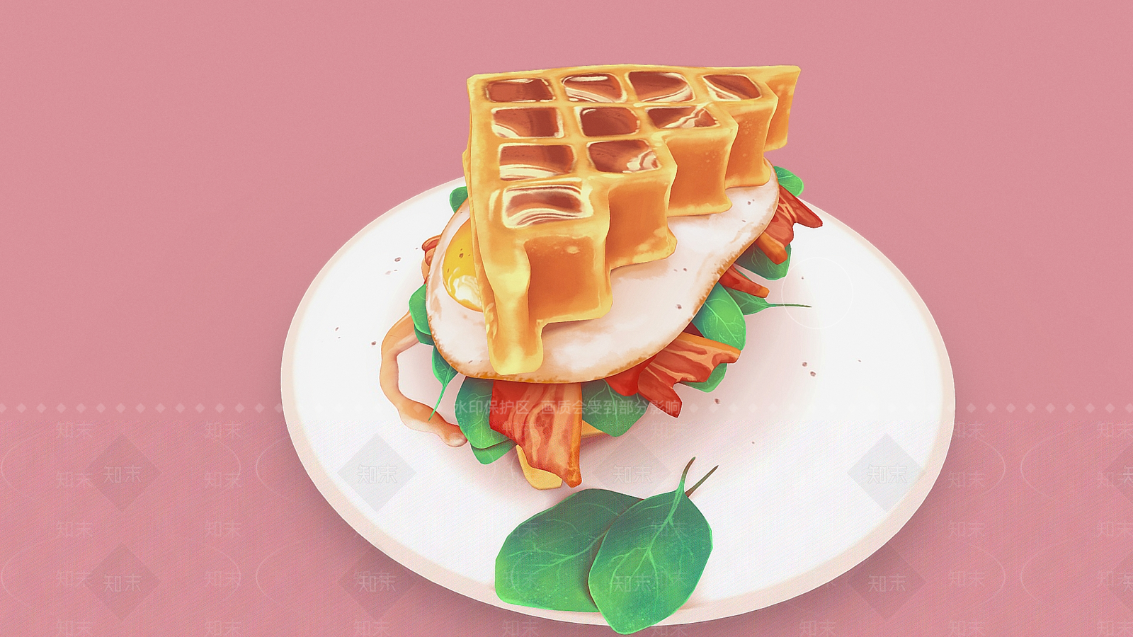 酒水食物3D模型下载【ID:1188882533】