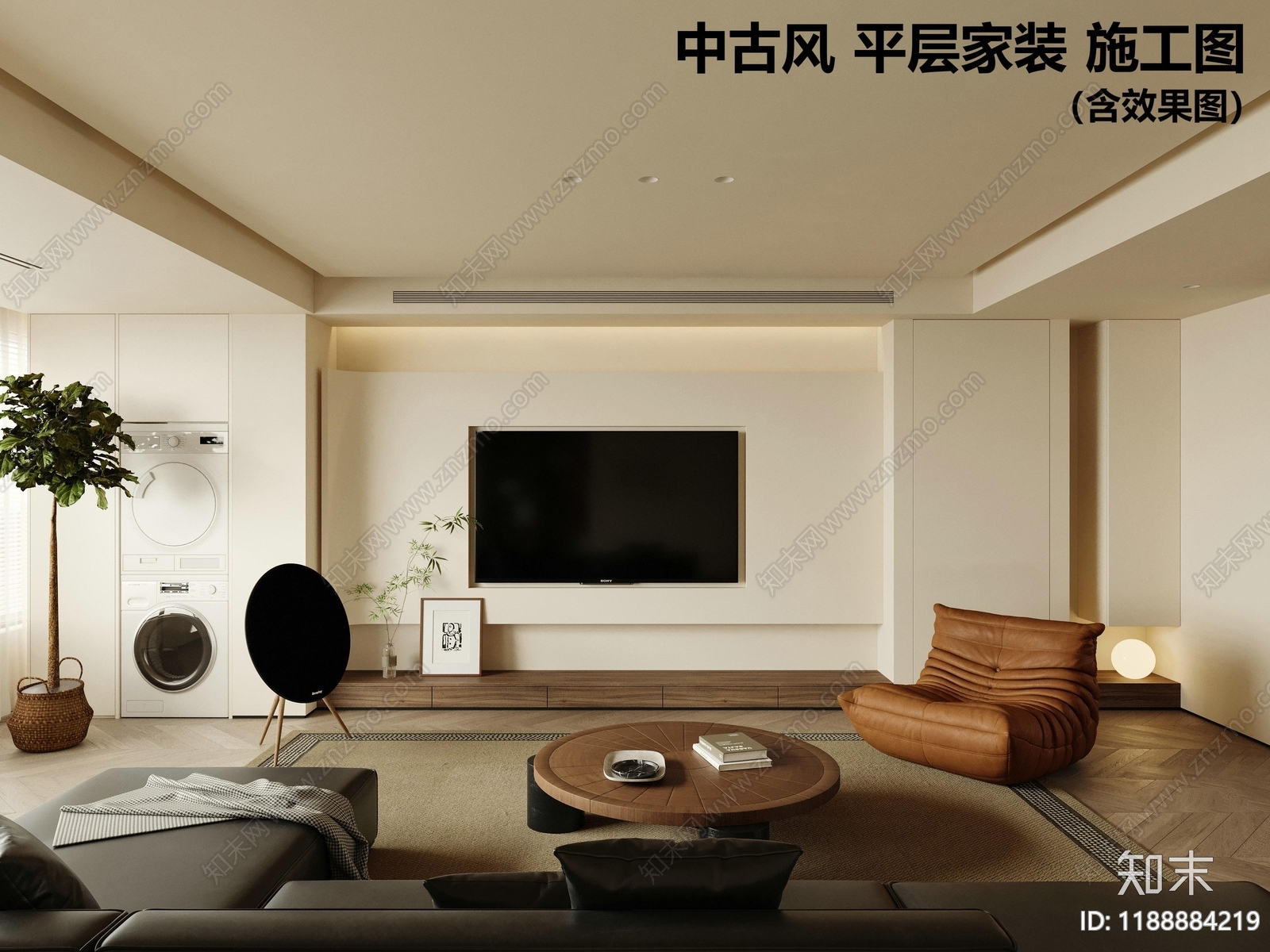 大平层施工图下载【ID:1188884219】