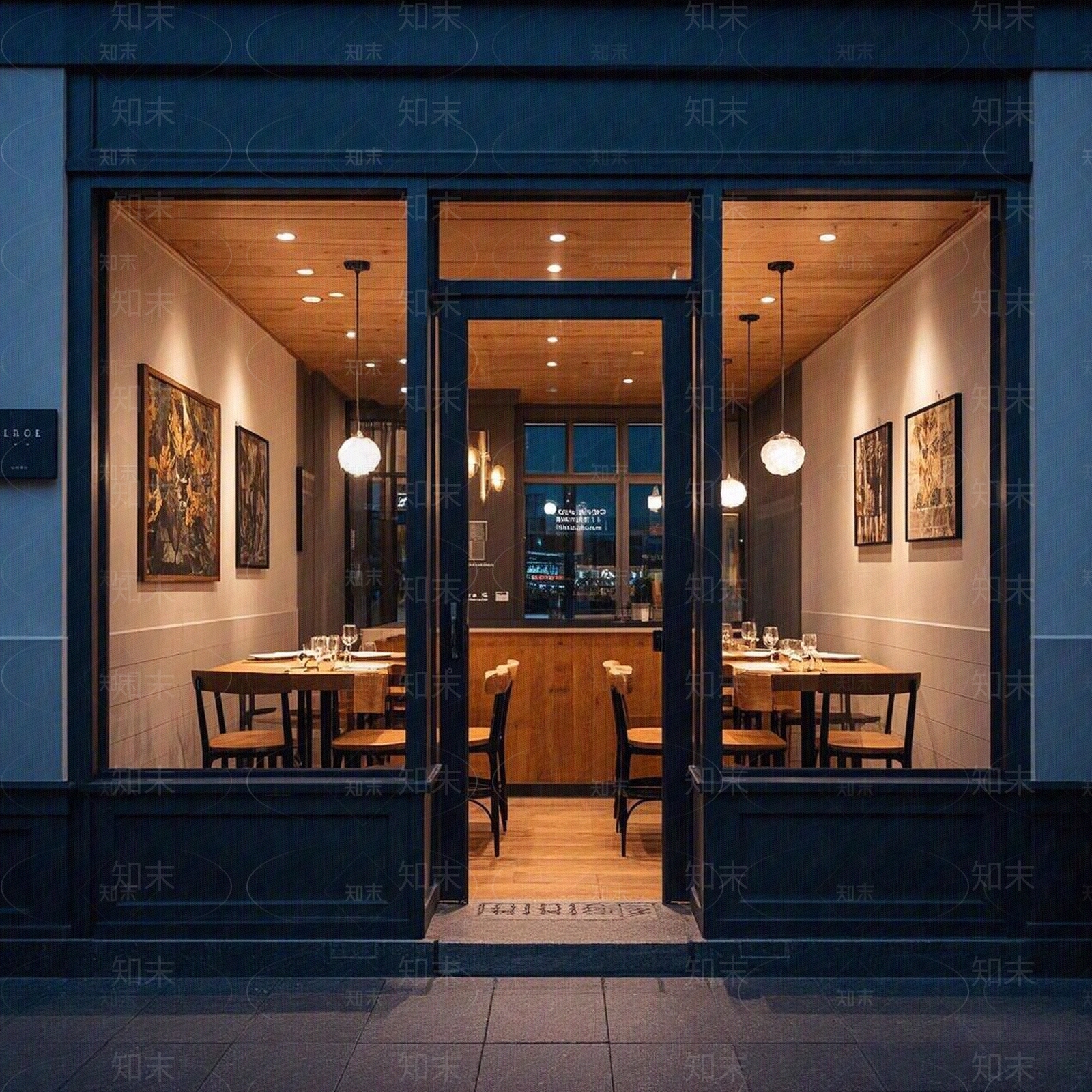 现代商铺贴图下载【ID:1188885453】