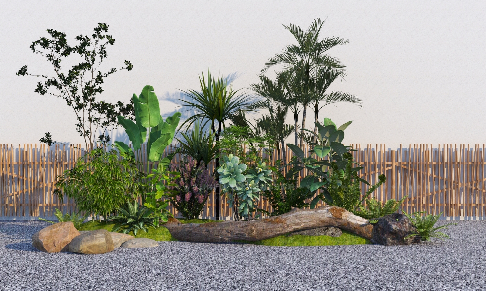 植物堆3D模型下载【ID:1188887275】