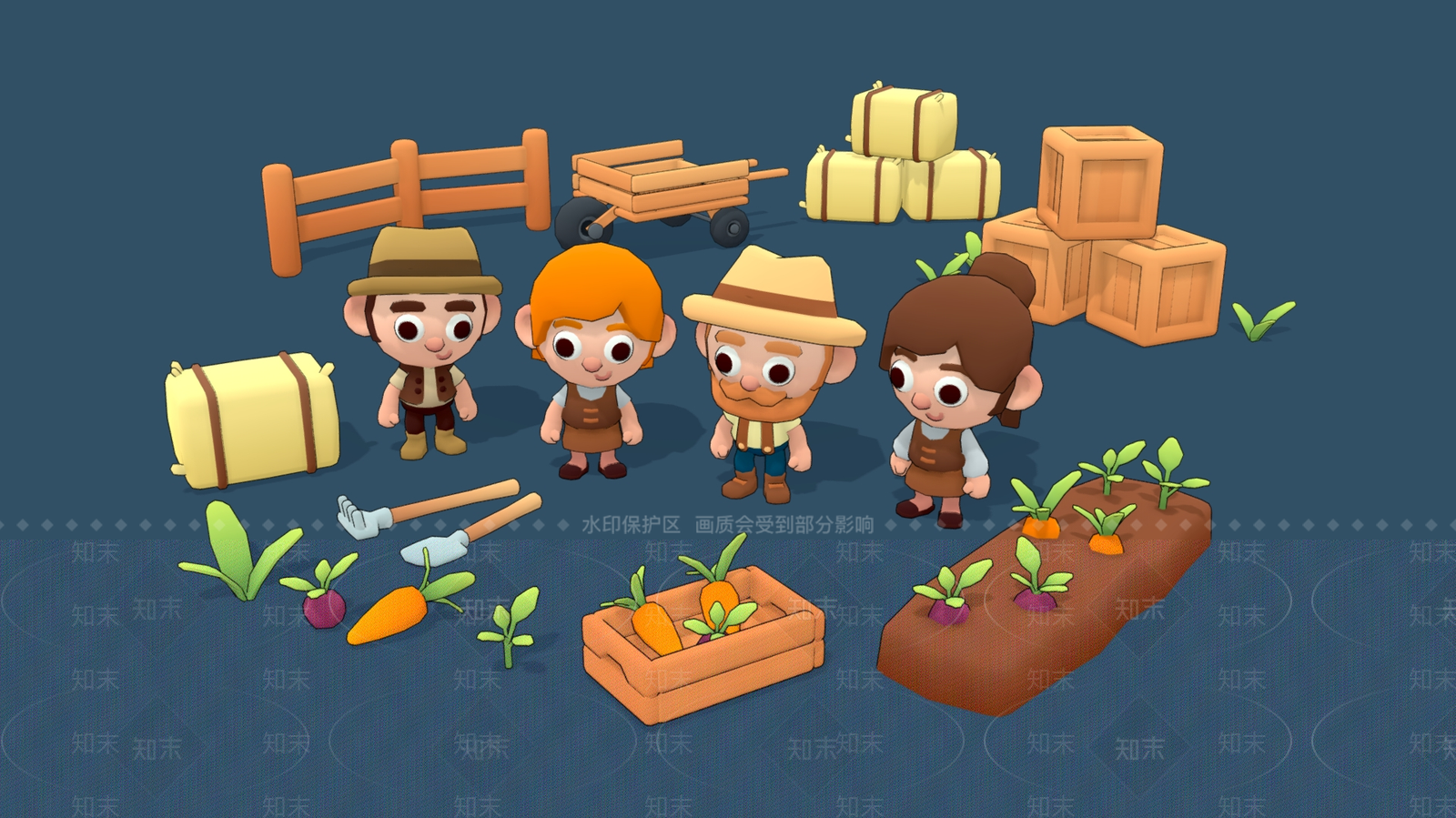 多人3D模型下载【ID:1188888019】