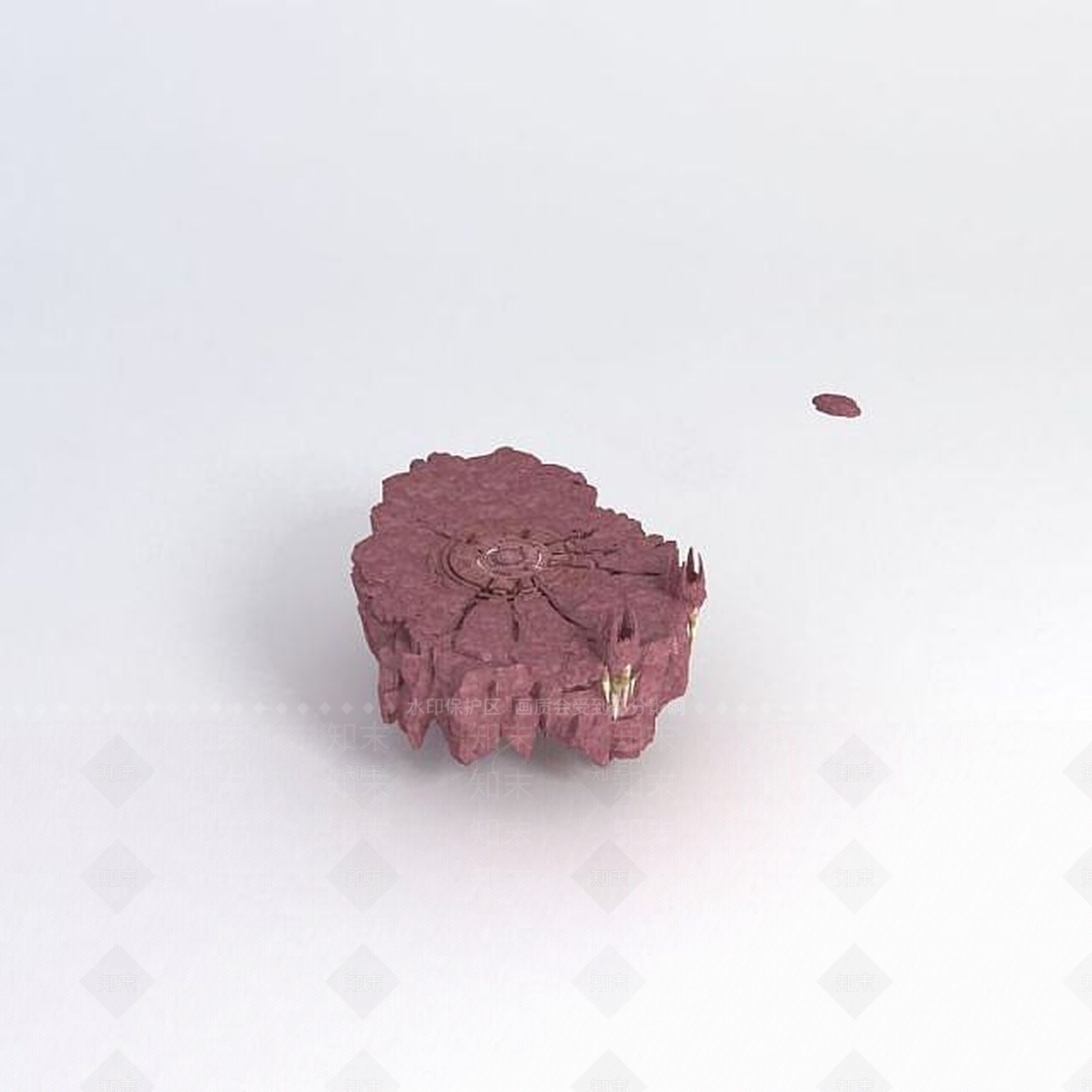 现代火焰洞窟3D模型下载【ID:1188899173】
