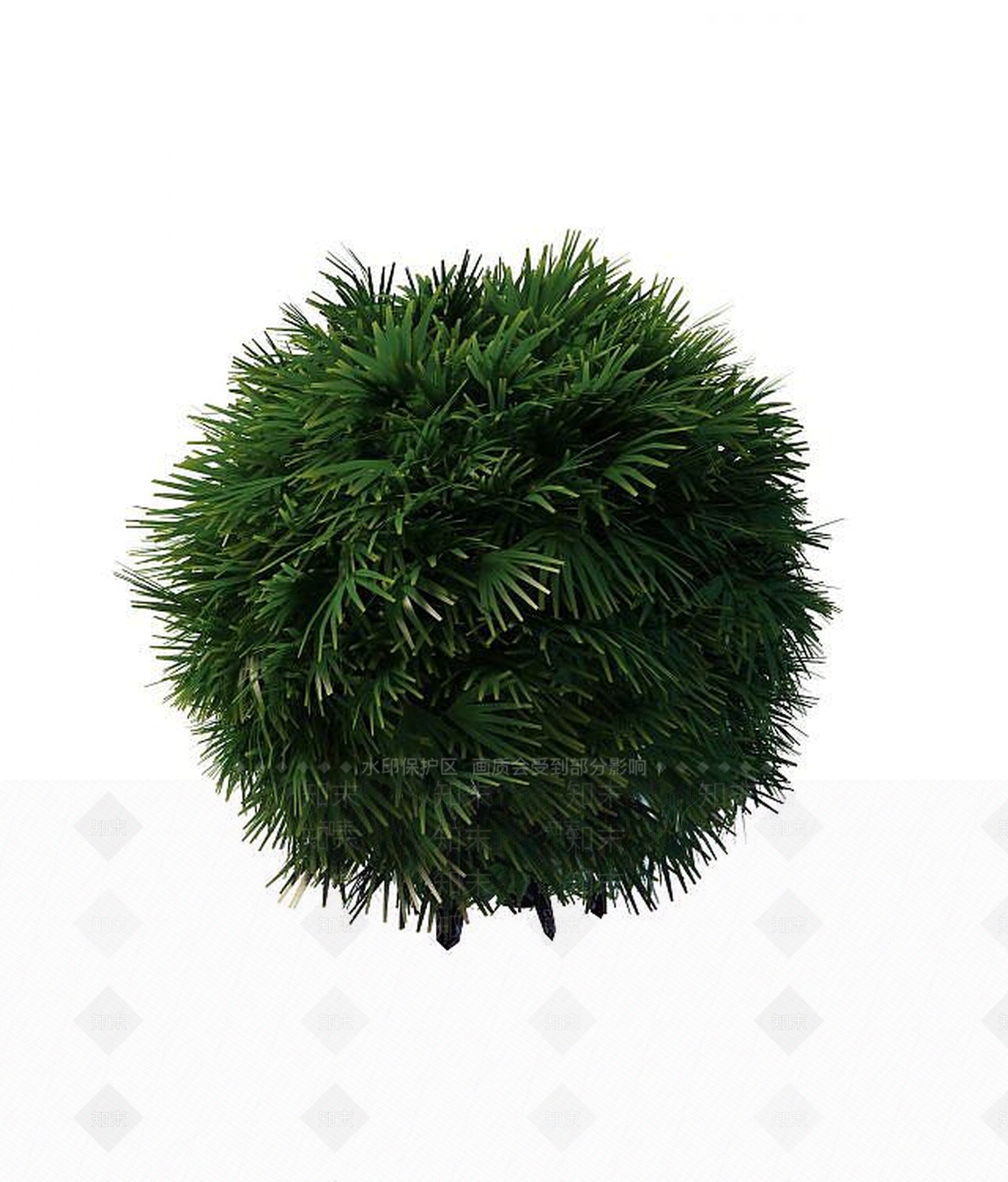 现代灌木3D模型下载【ID:1188914921】