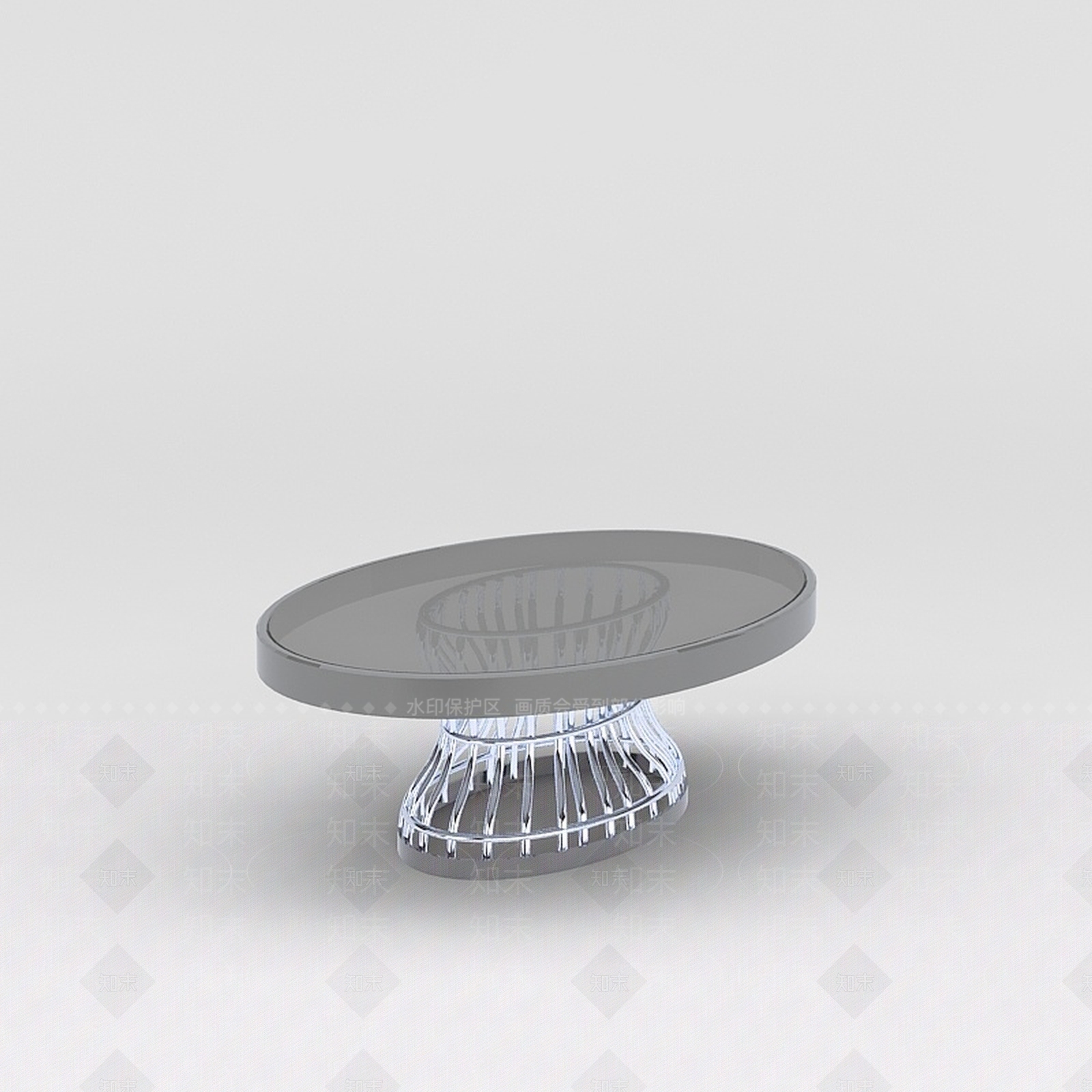 现代圆桌子3D模型下载【ID:1188917092】