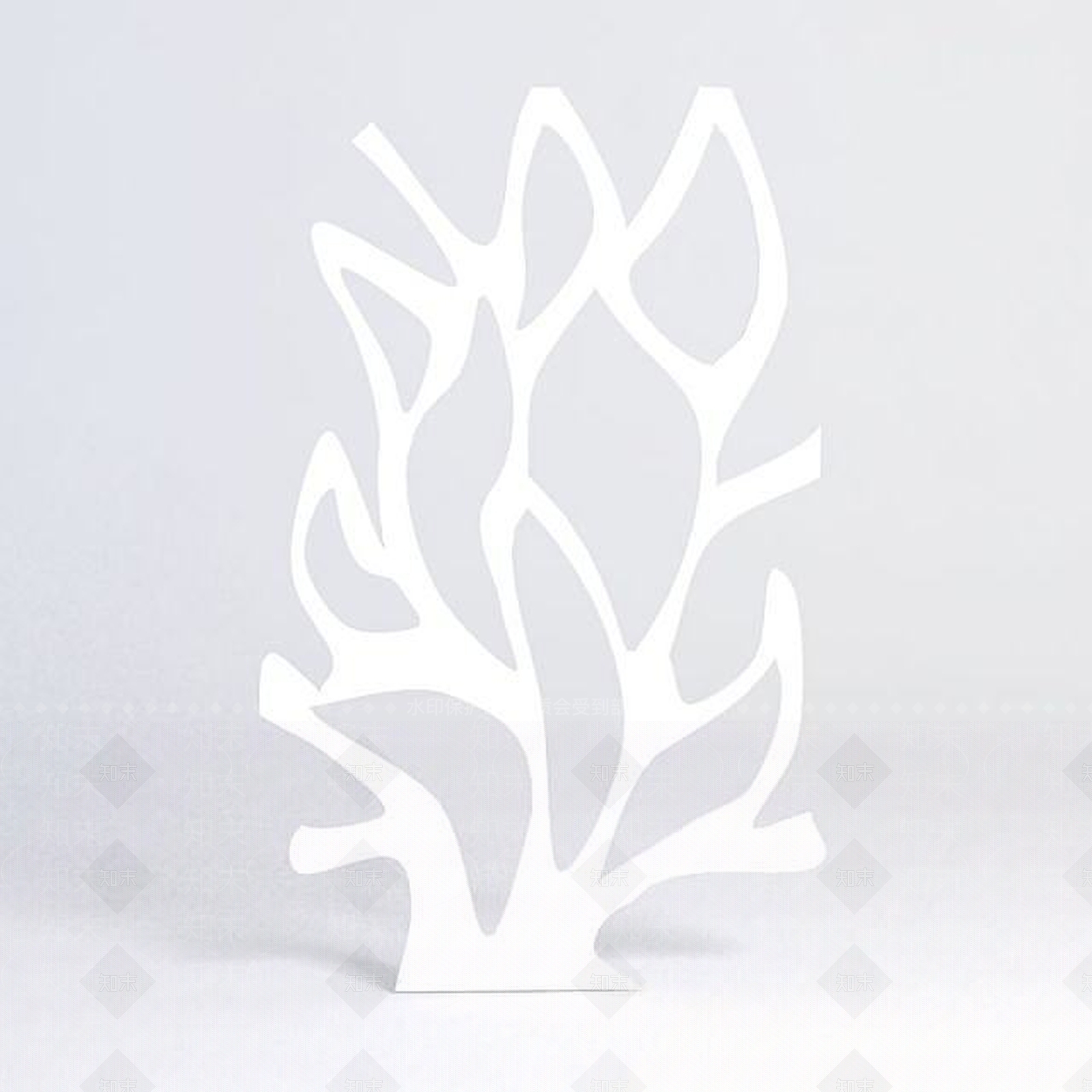 现代隔断3D模型渲染效果图