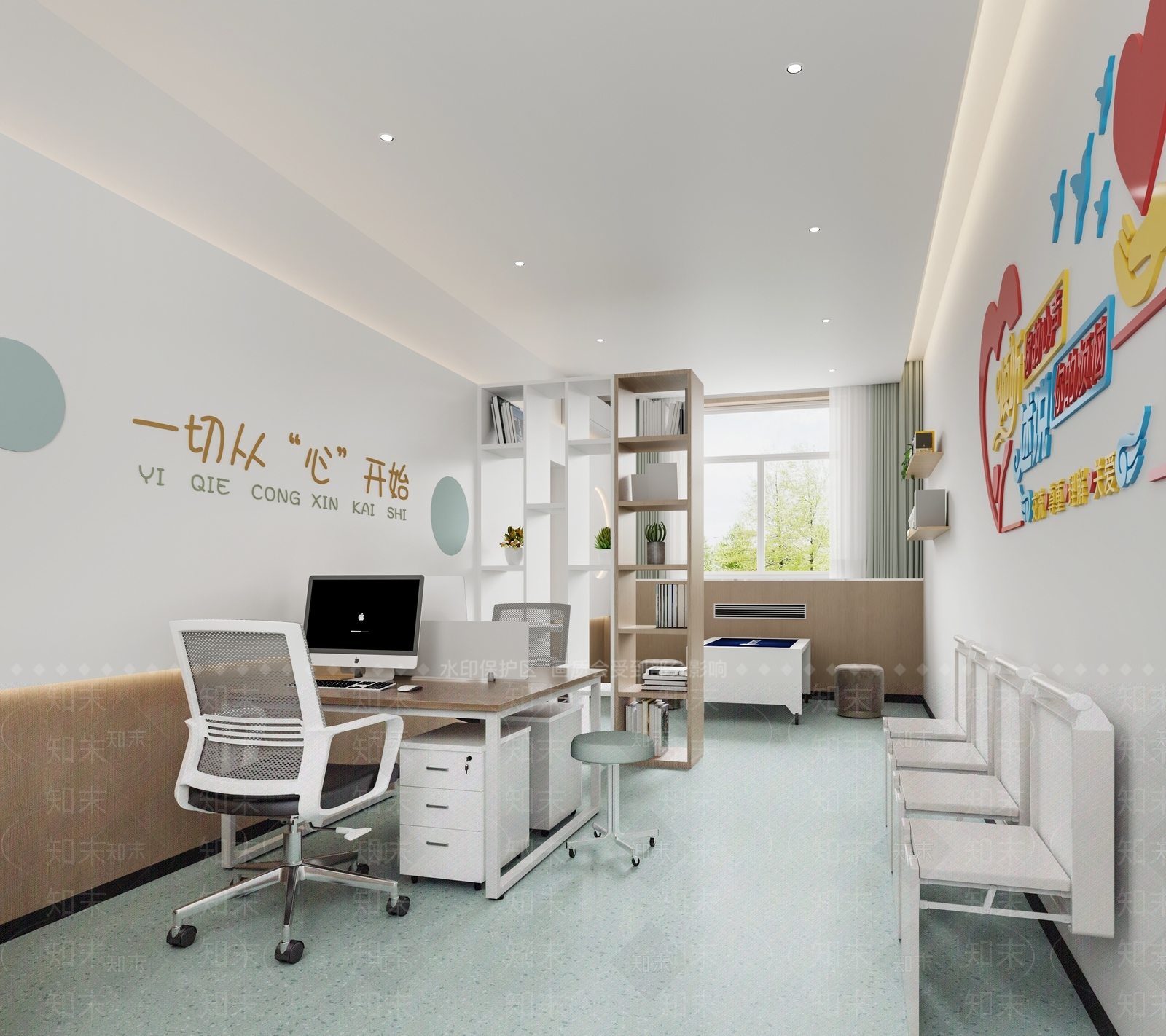现代其他学校空间SU模型下载【ID:1188925788】