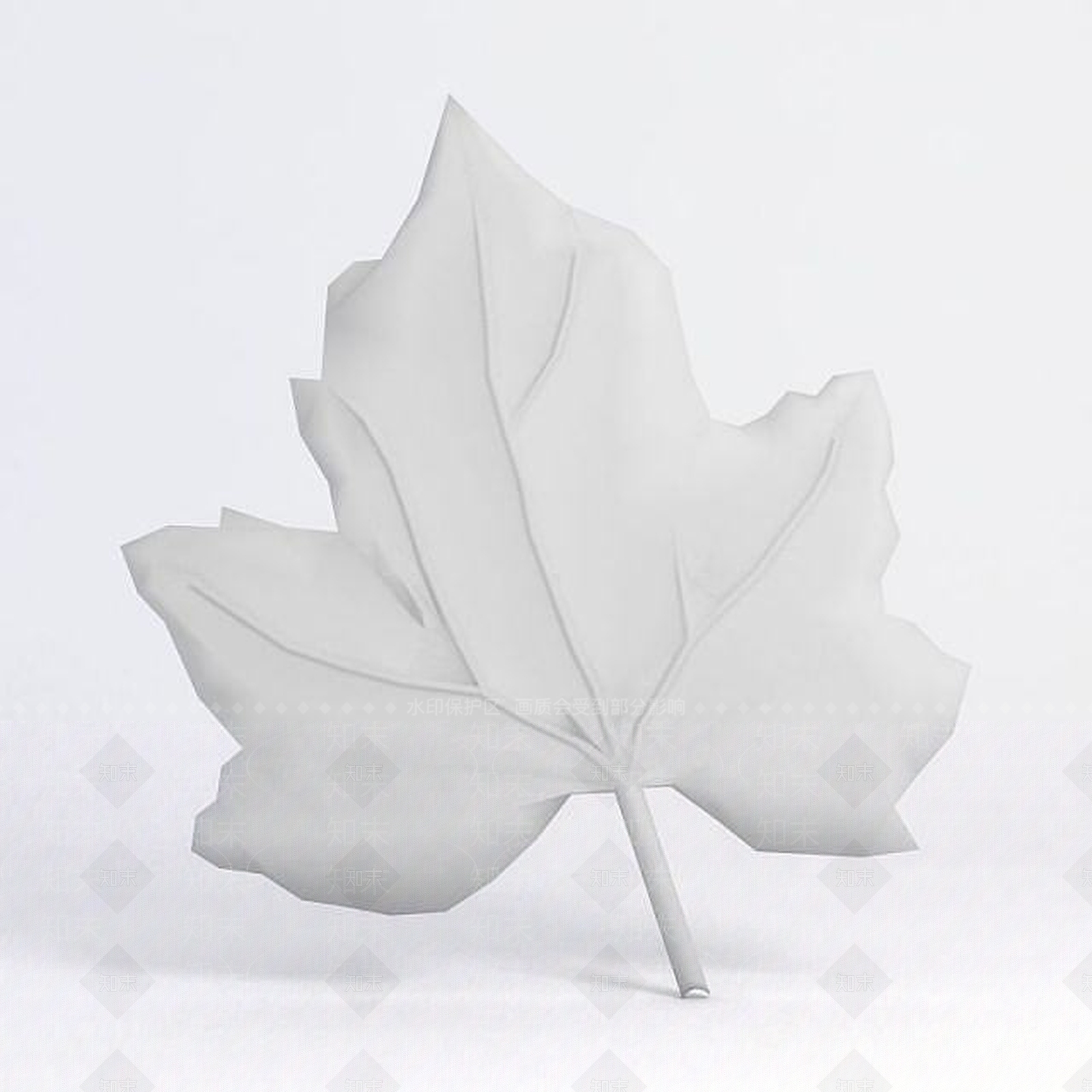 现代树叶雕花3D模型下载【ID:1188926239】
