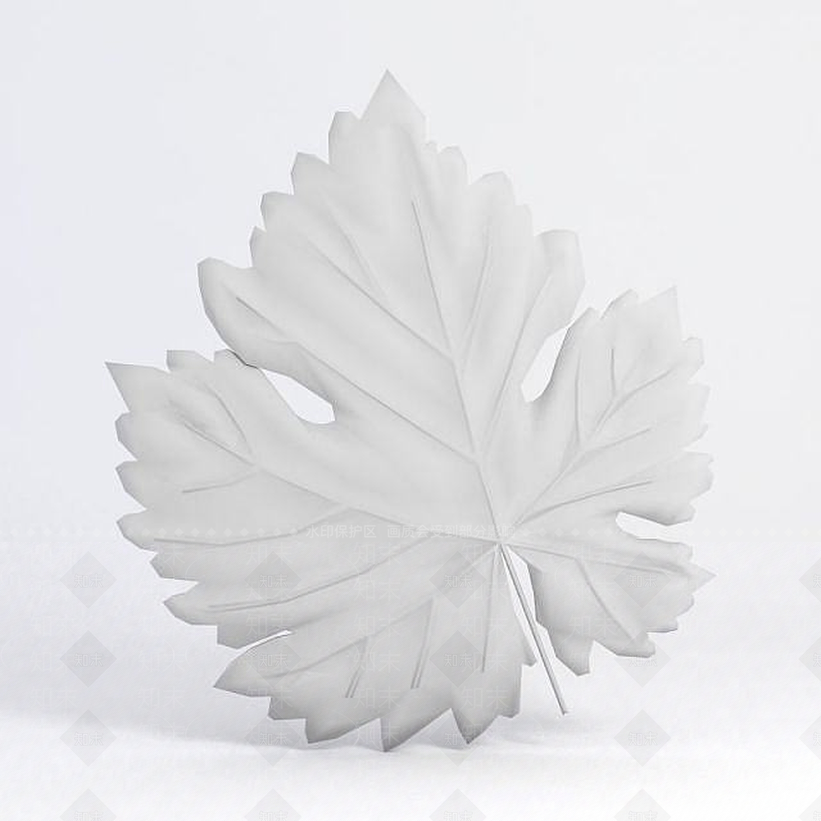 现代树叶塑模3D模型下载【ID:1188926482】