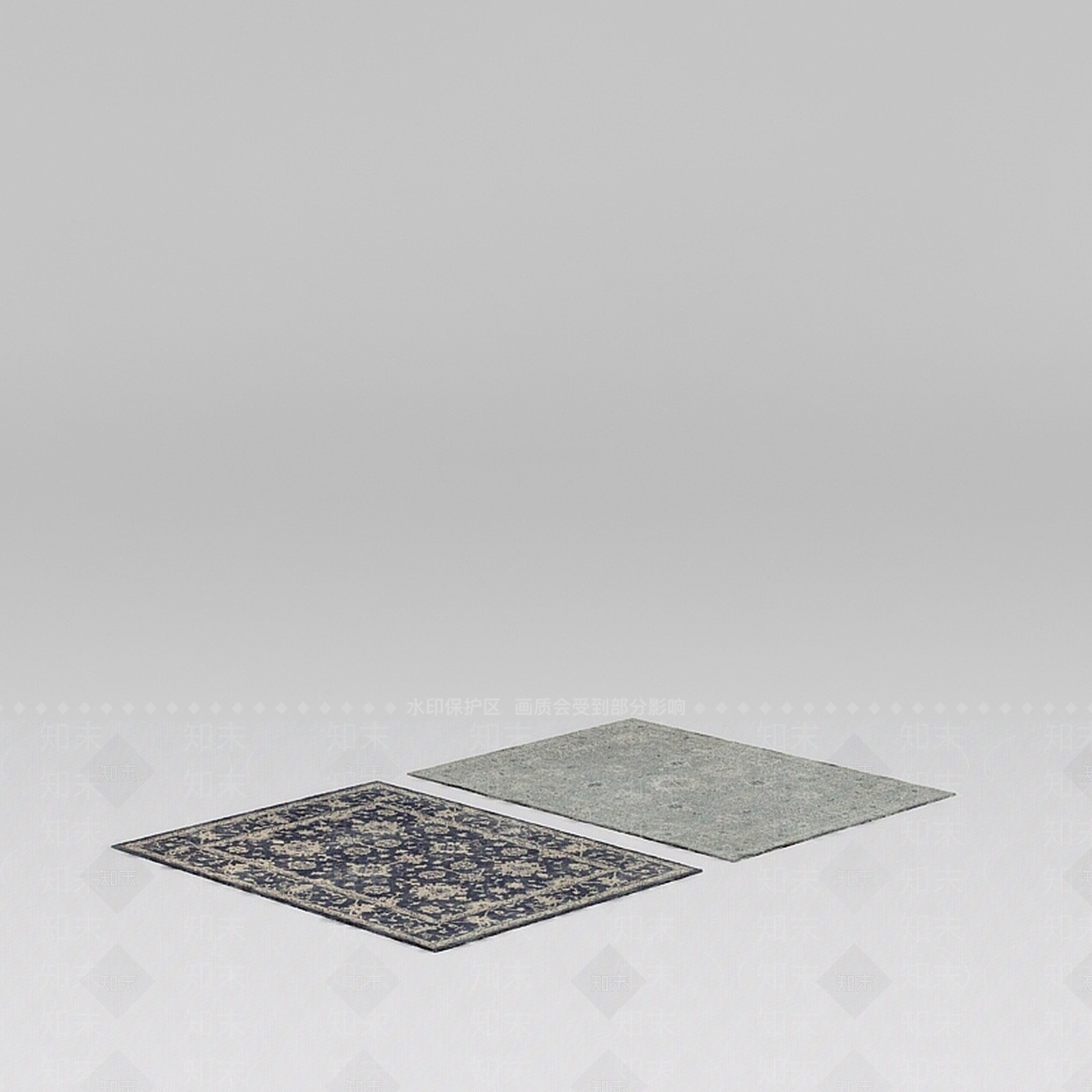 现代室内地毯3D模型下载【ID:1188928042】