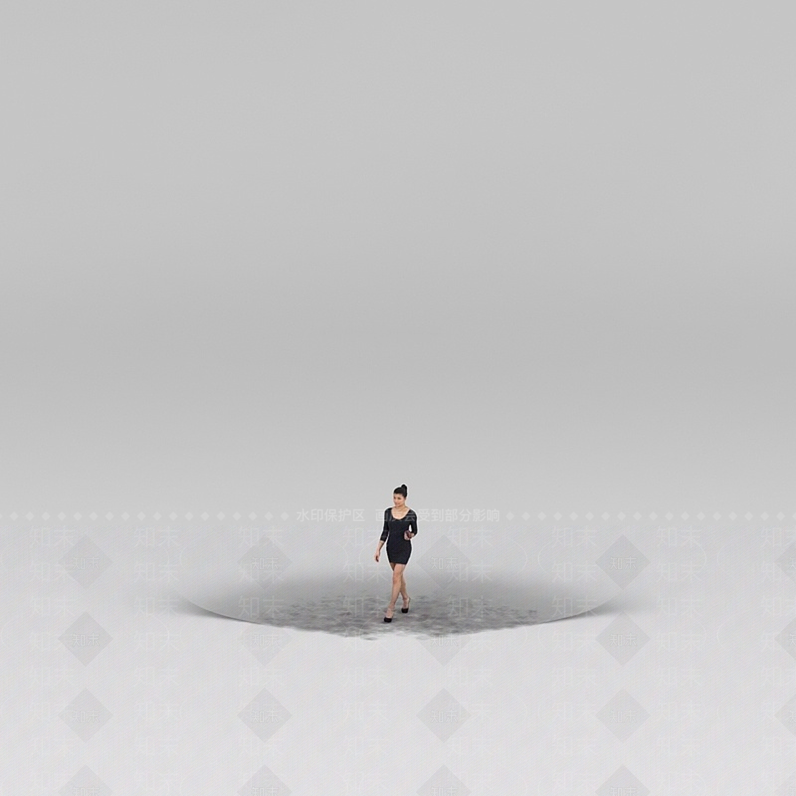 现代女人3D模型下载【ID:1188932015】