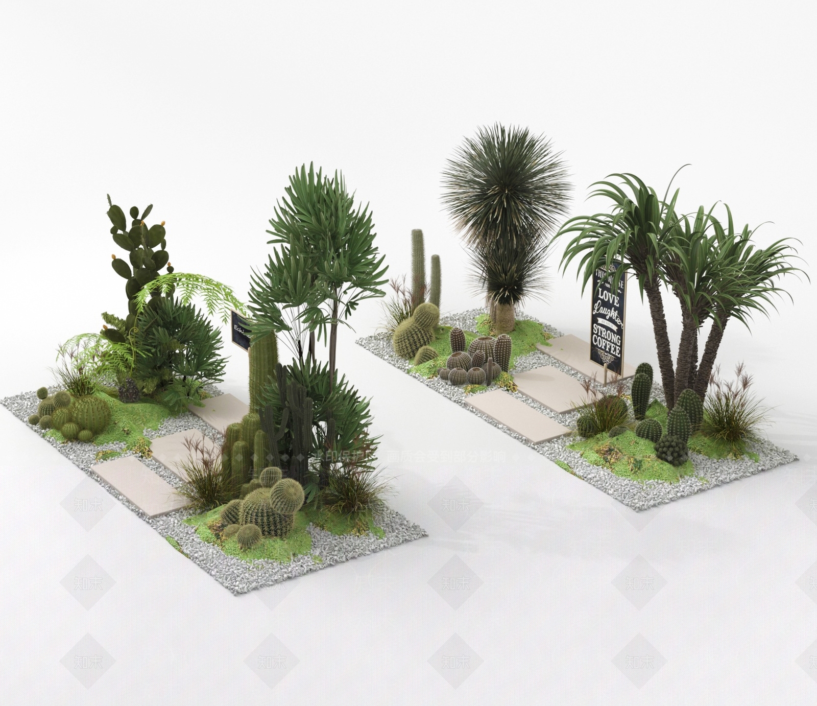 现代其他景观小品3D模型下载【ID:1188939611】