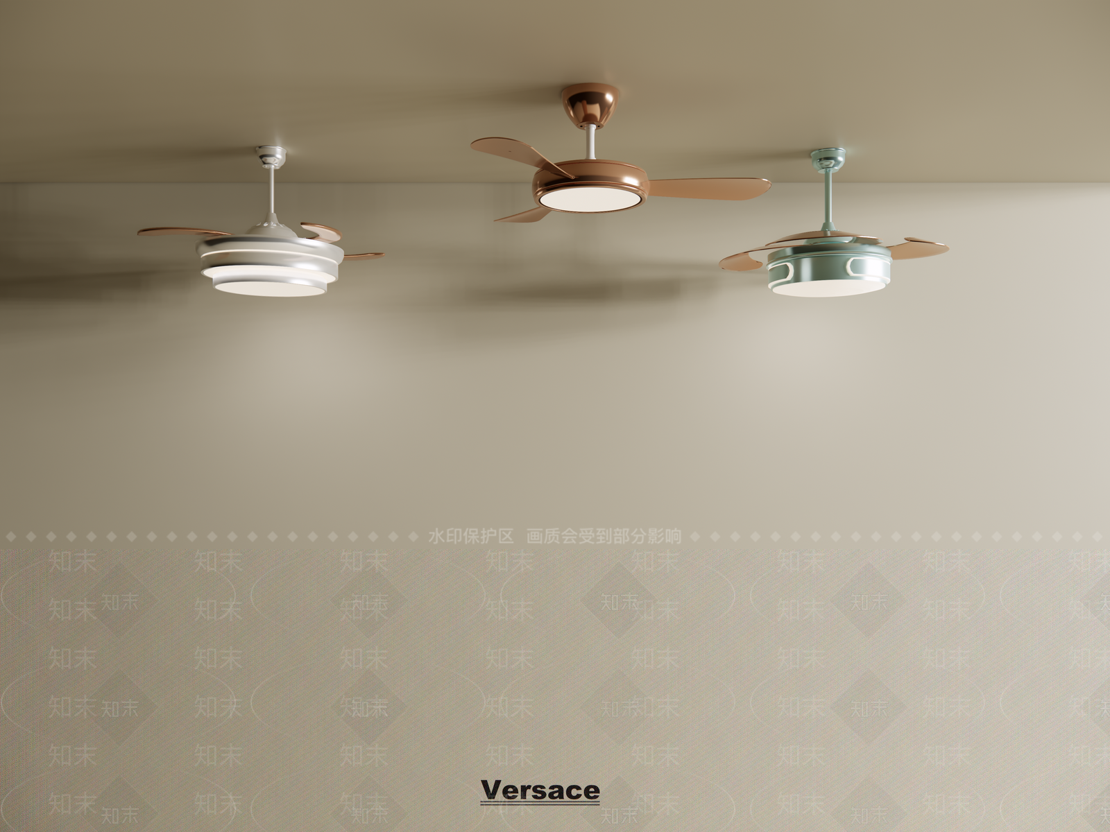 现代北欧儿童房吊灯3D模型下载【ID:1188943475】