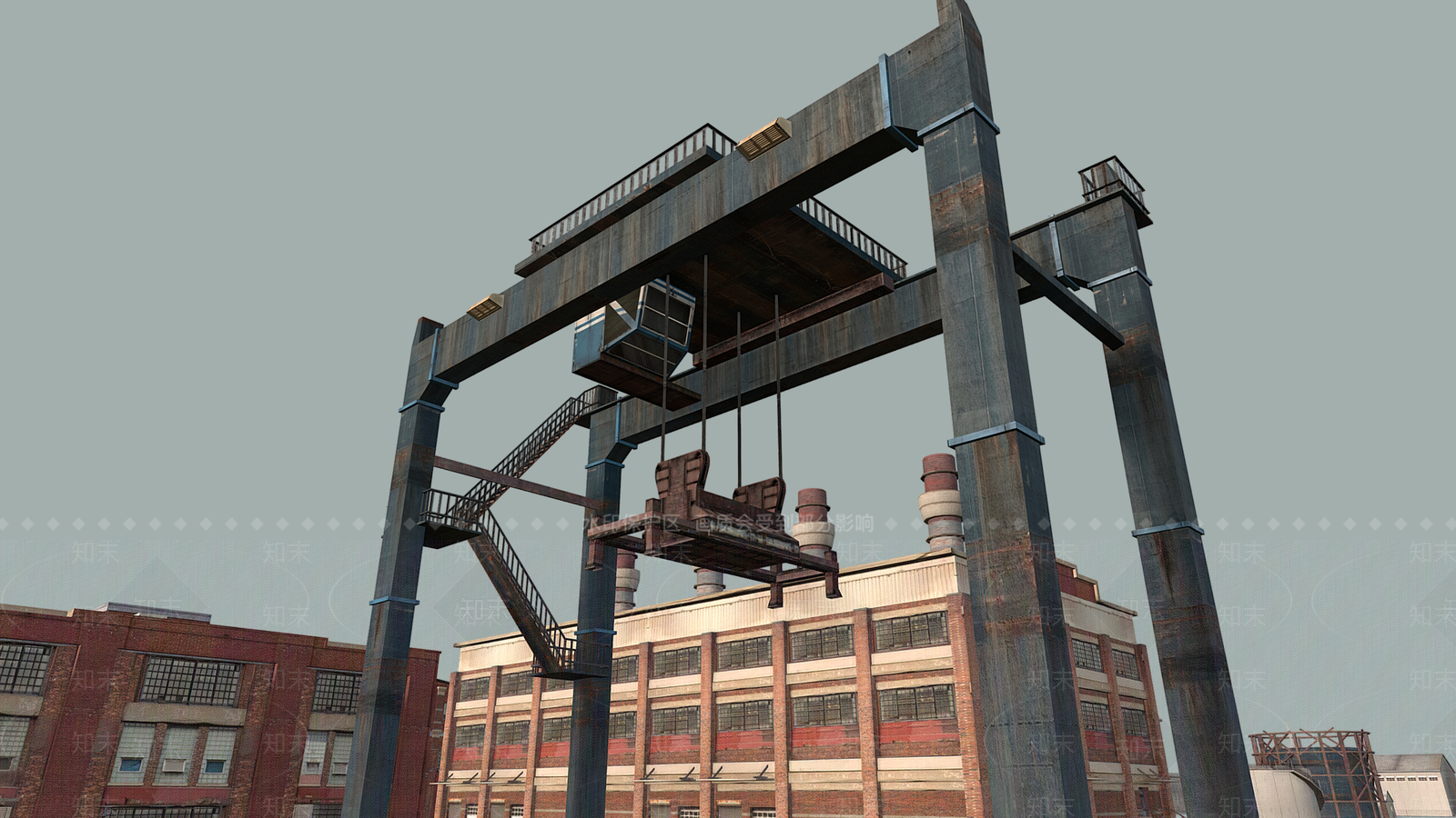 工业设备3D模型下载【ID:1188944125】