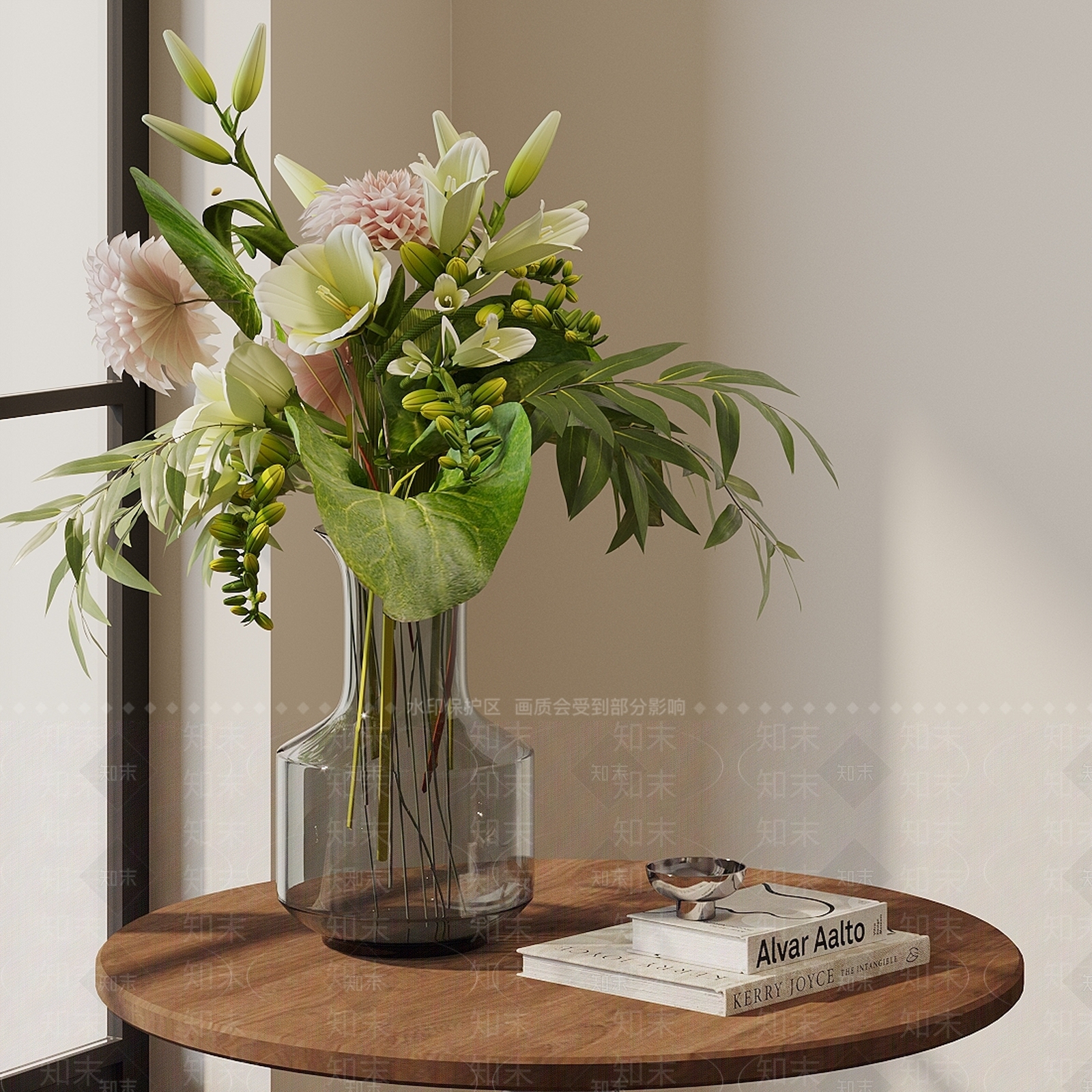 现代花艺3D模型下载【ID:1188951257】