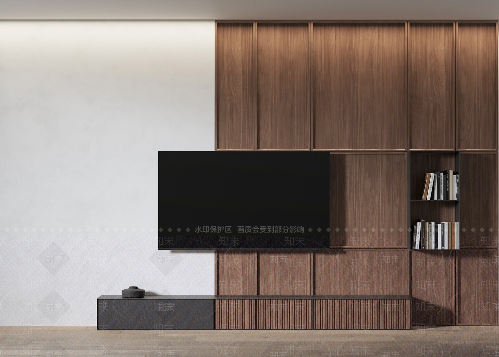 中古复古背景墙SU模型下载【ID:1188969409】