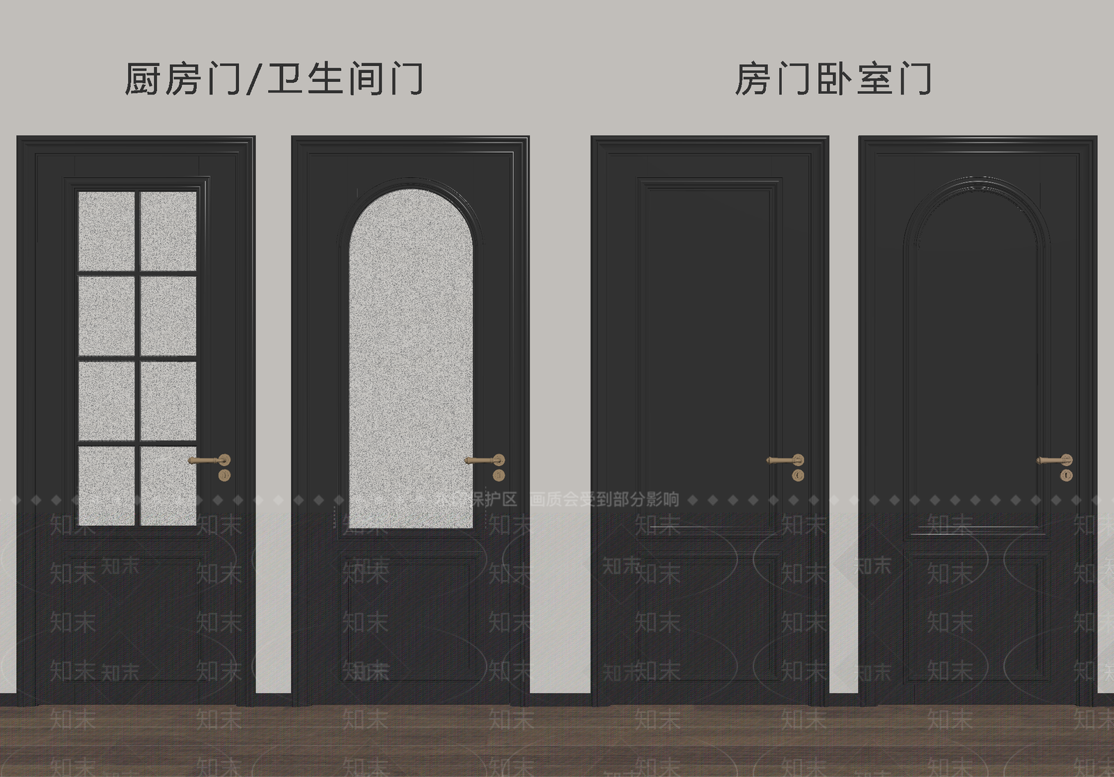 法式其他门SU模型下载【ID:1188970327】