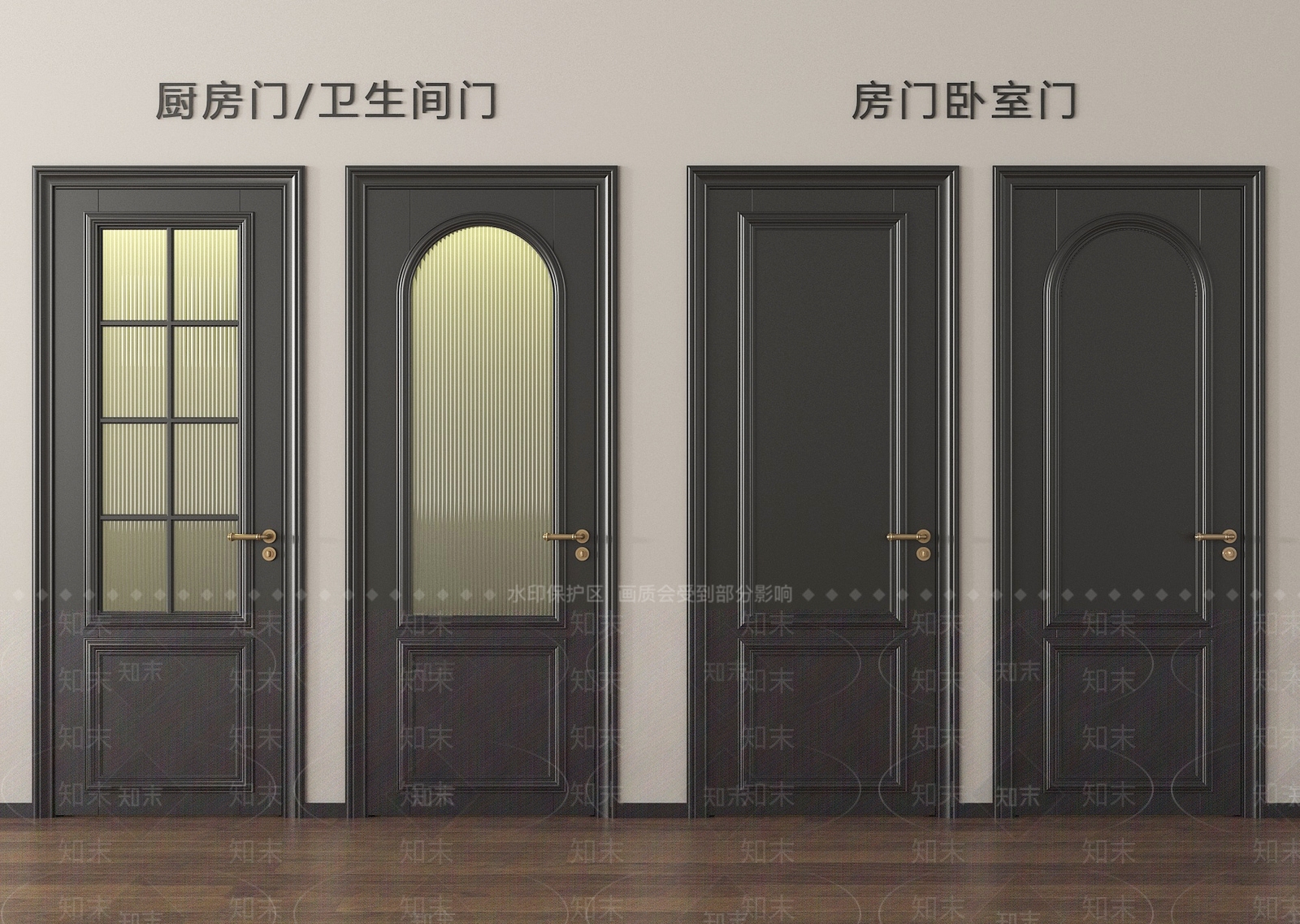 法式其他门SU模型下载【ID:1188970327】
