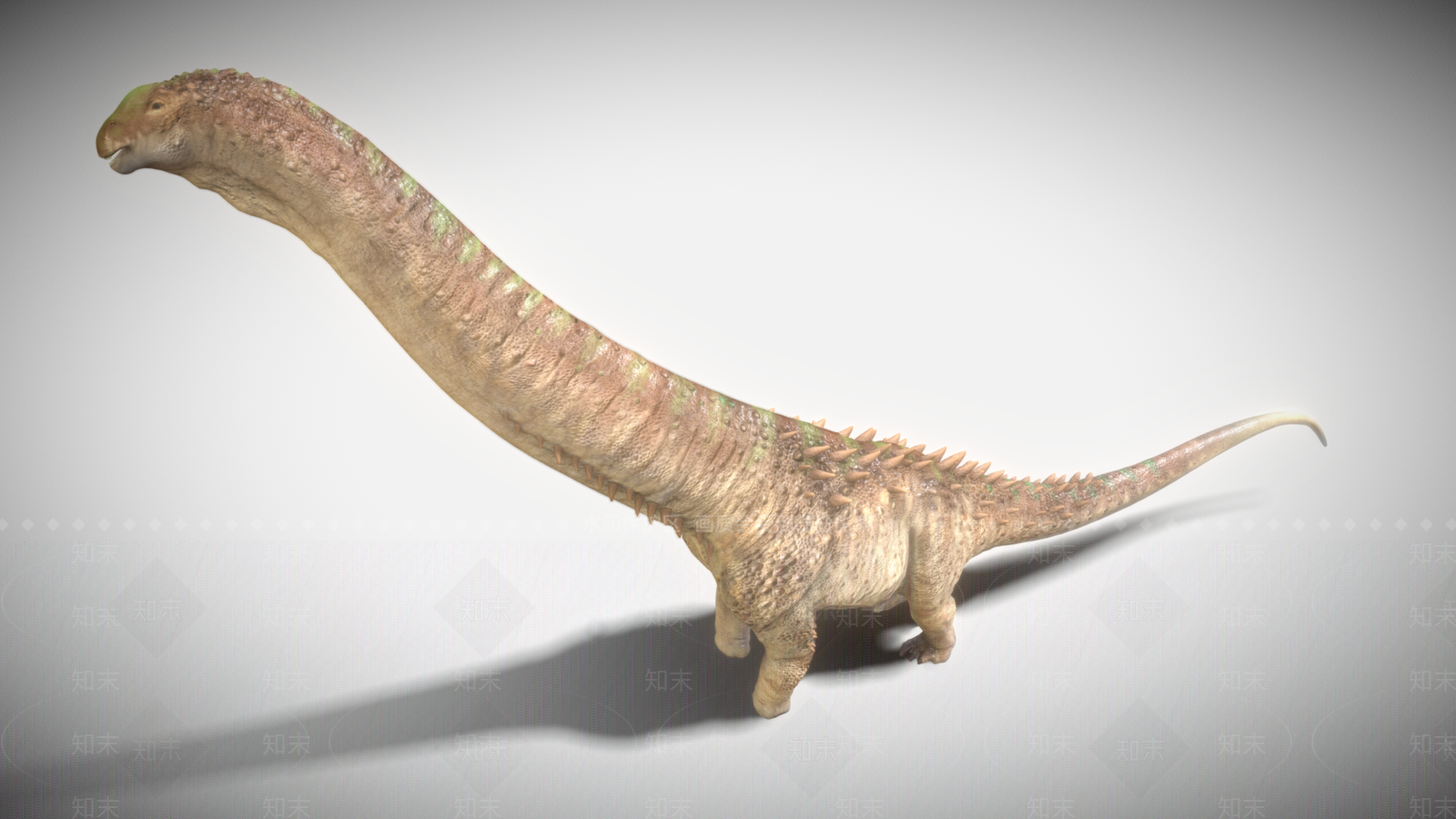 爬行类动物3D模型下载【ID:1188977212】