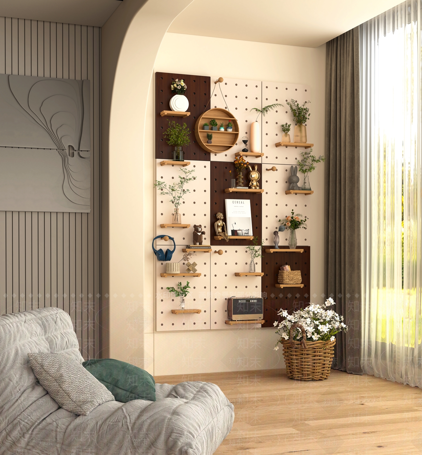 现代阳台3D模型下载【ID:1188978150】