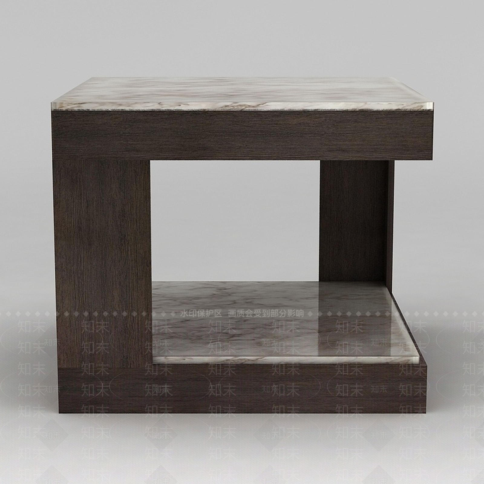 现代客厅小边几3D模型下载【ID:1188978945】