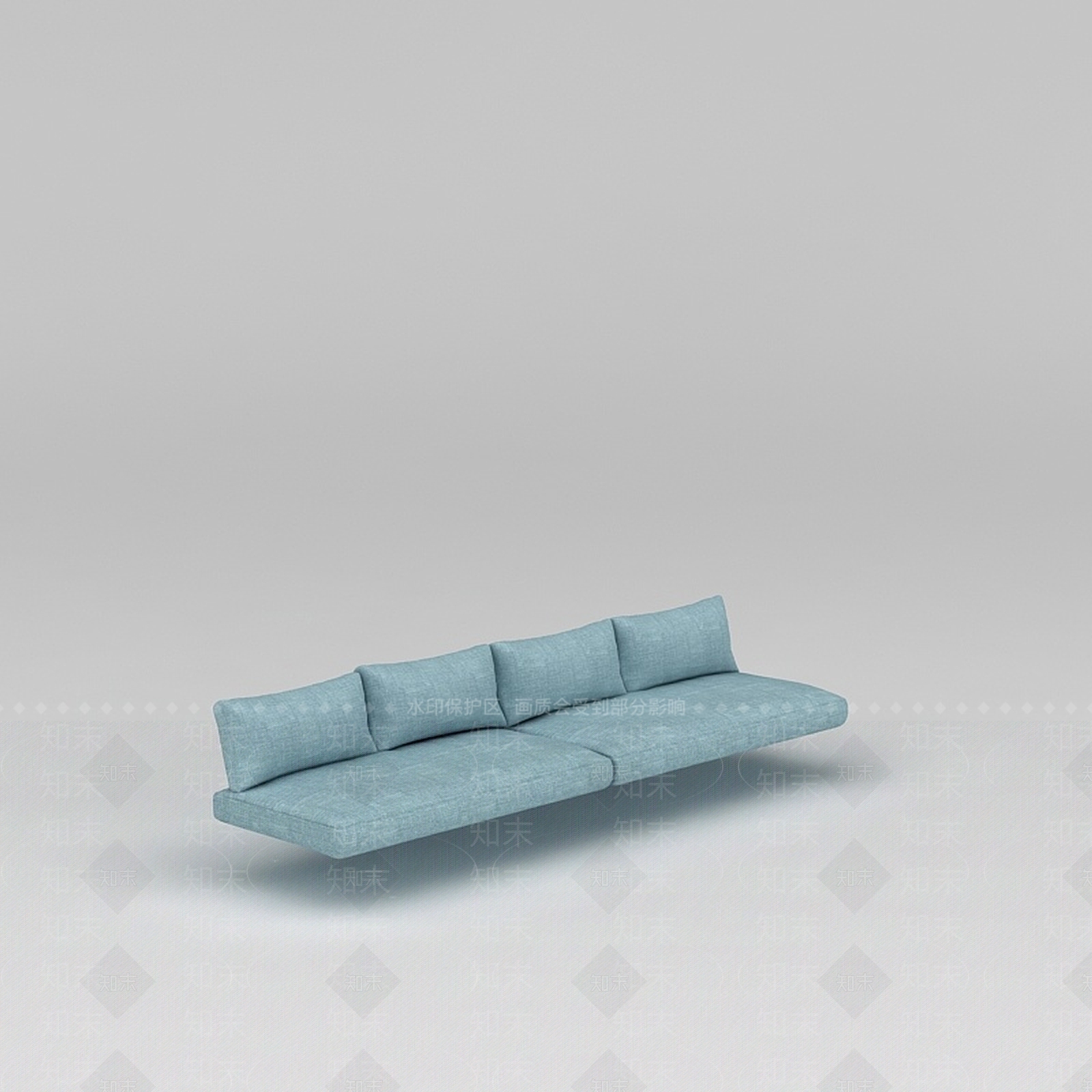现代懒人沙发3D模型下载【ID:1188980896】