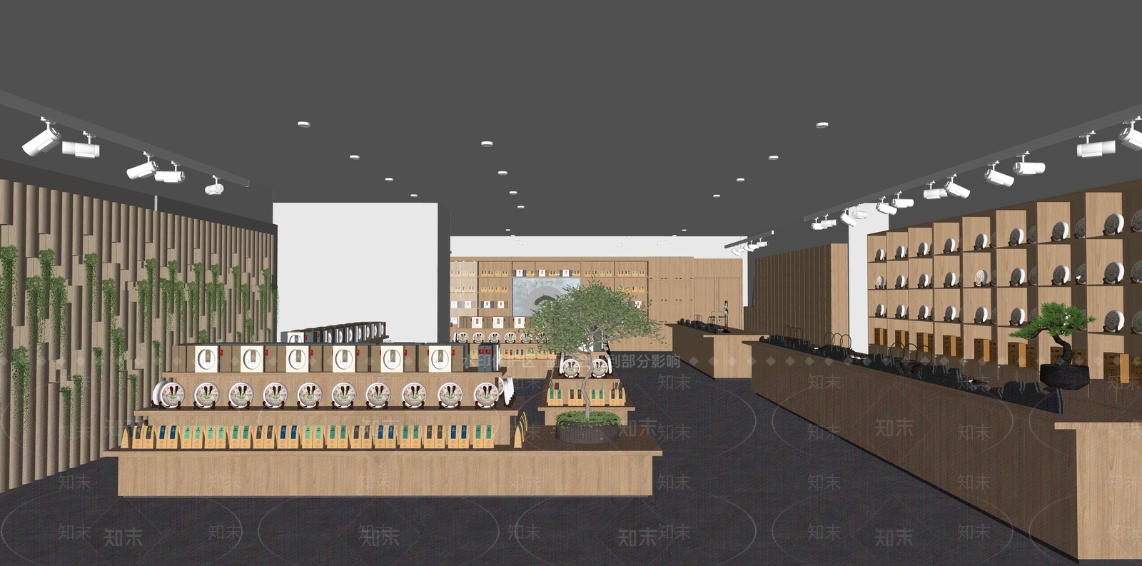 新中式其他店铺SU模型下载【ID:1188987674】
