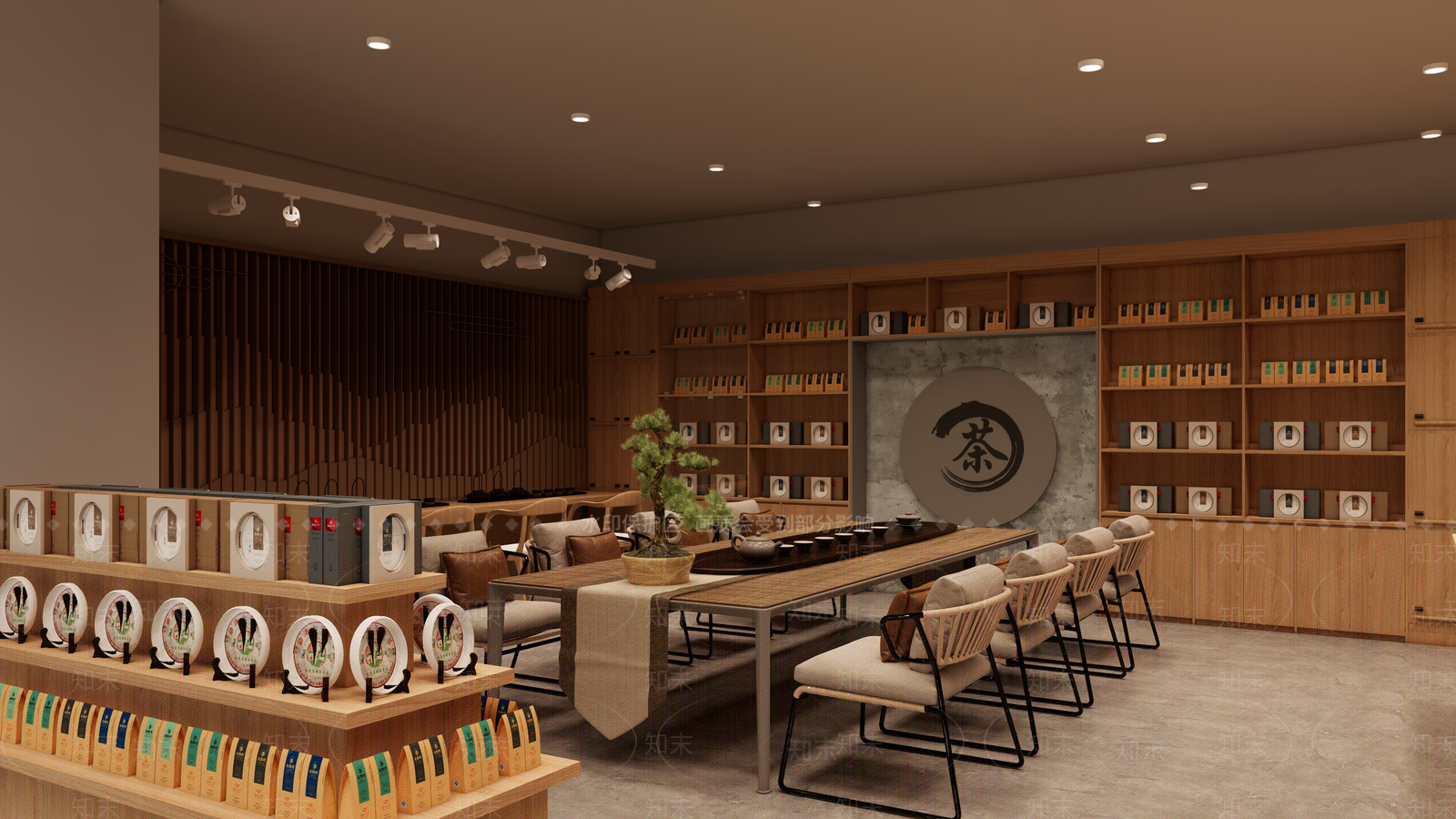 新中式其他店铺SU模型下载【ID:1188987674】