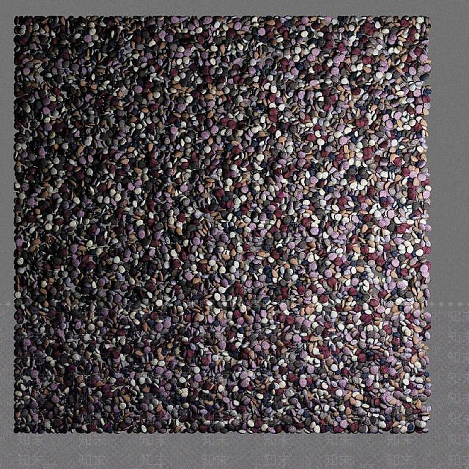 现代鹅卵石3D模型下载【ID:1188990979】