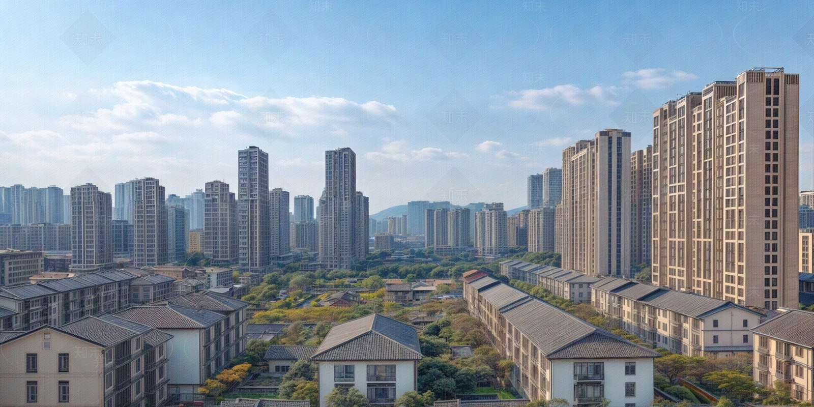 小区外景高清贴图材质
