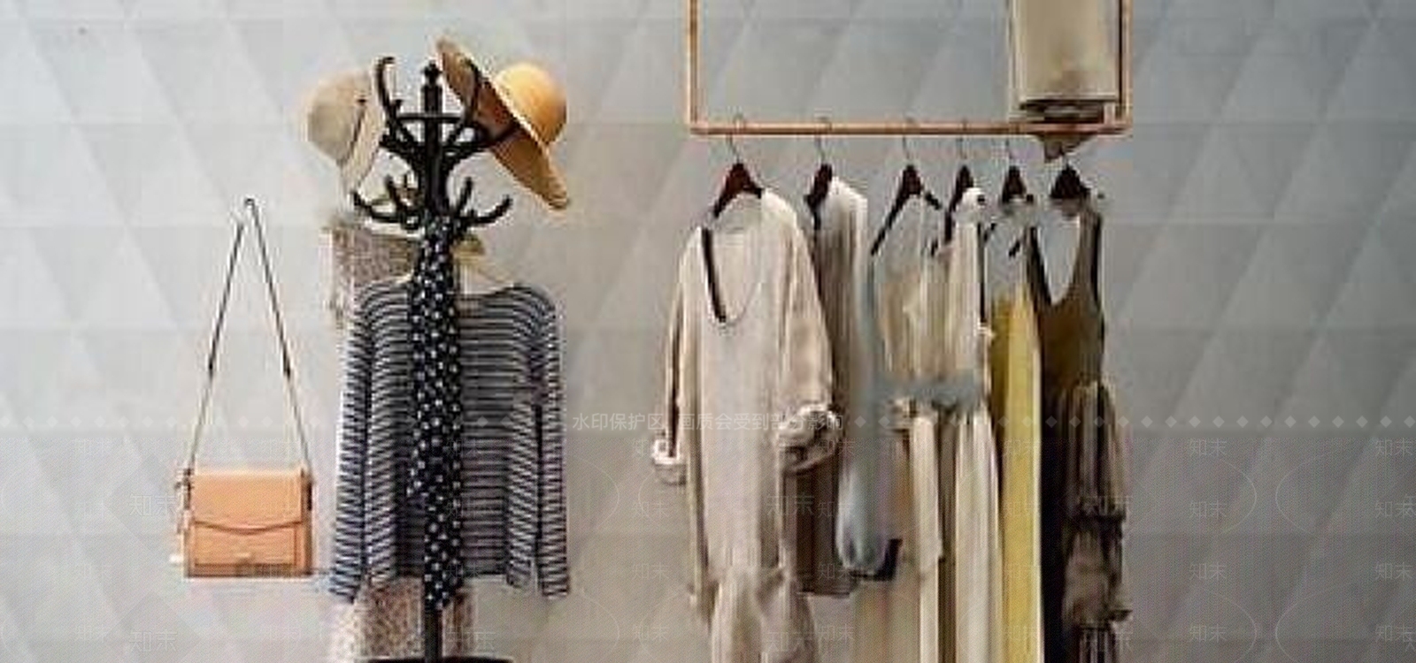 现代衣架衣服3D模型下载【ID:1189003986】