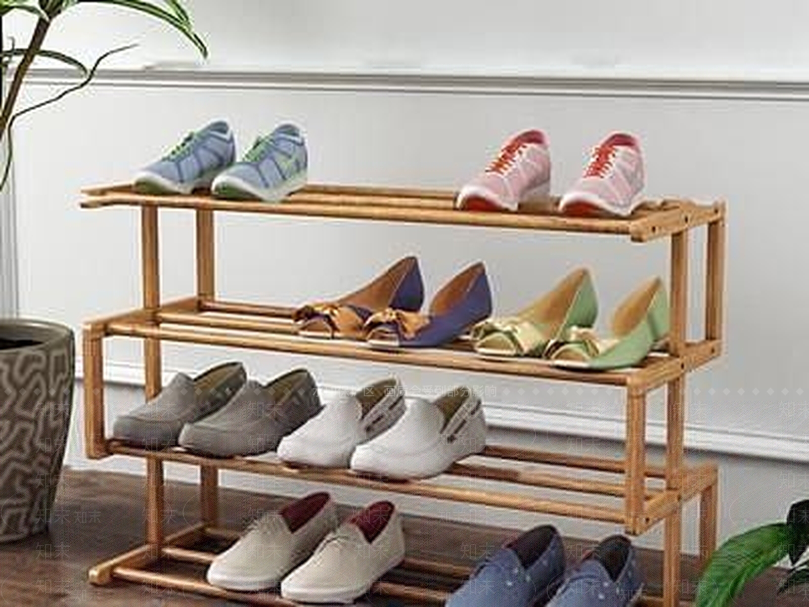 现代鞋架3D模型下载【ID:1189004814】