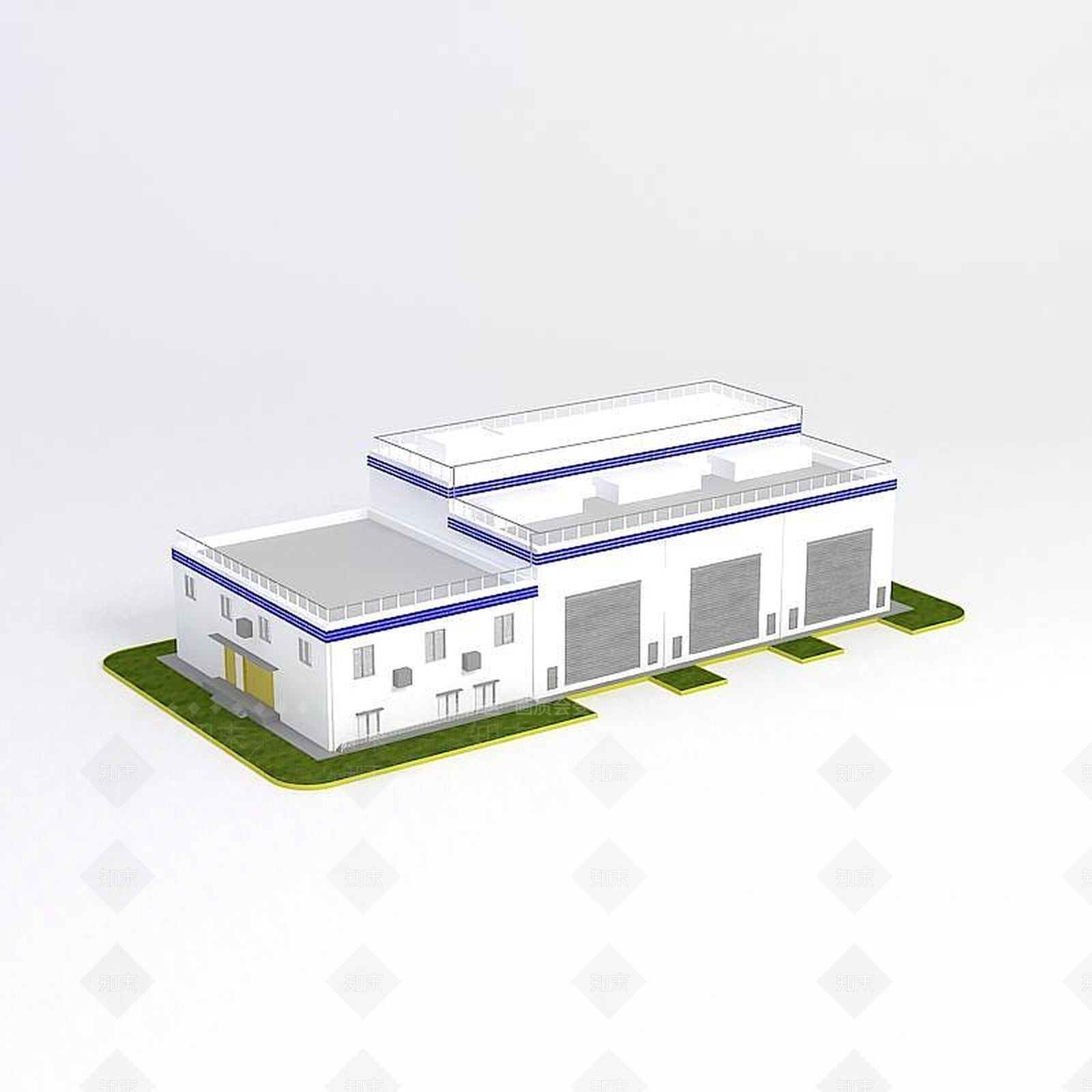 变电站3D模型下载【ID:1189149687】