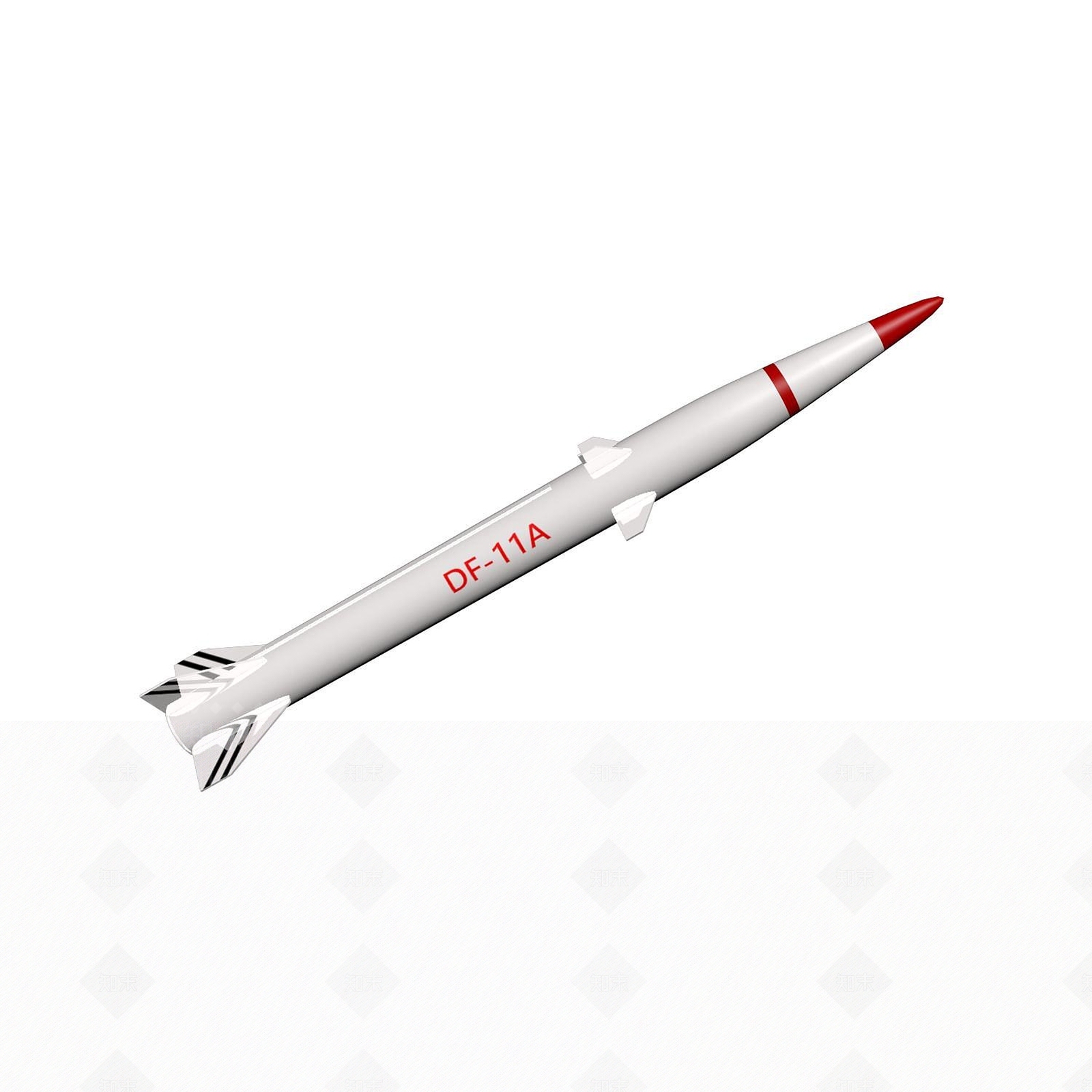现代东风11号导弹3D模型下载【ID:1189007107】